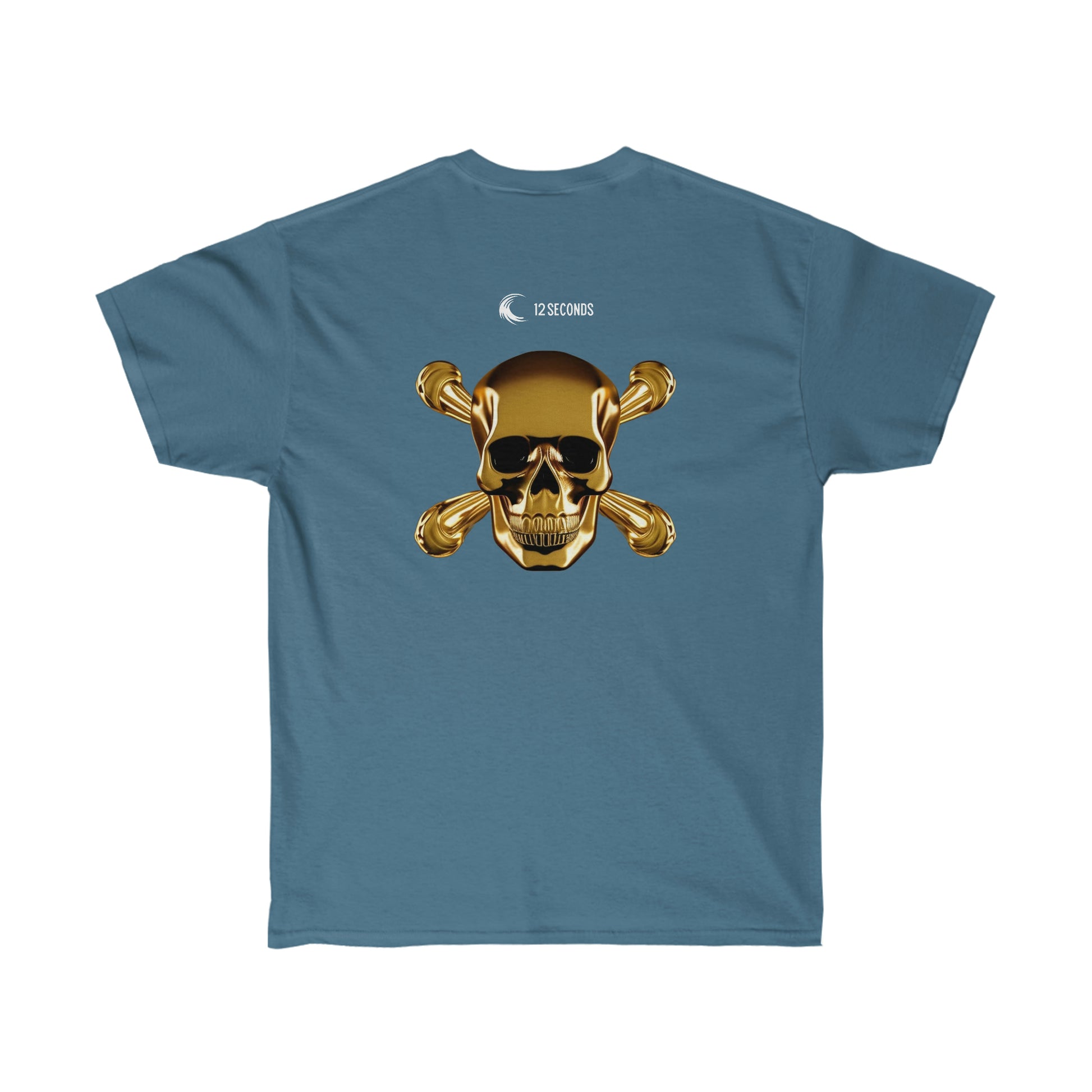 Unisex Ultra Cotton Tee - SKULL & BONES - 12 SECONDS APPAREL