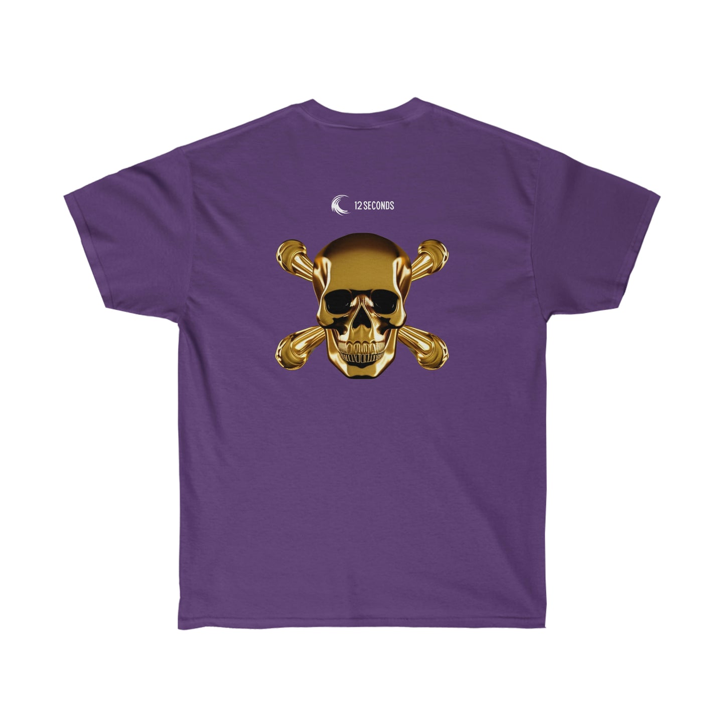 Unisex Ultra Cotton Tee - SKULL & BONES - 12 SECONDS APPAREL