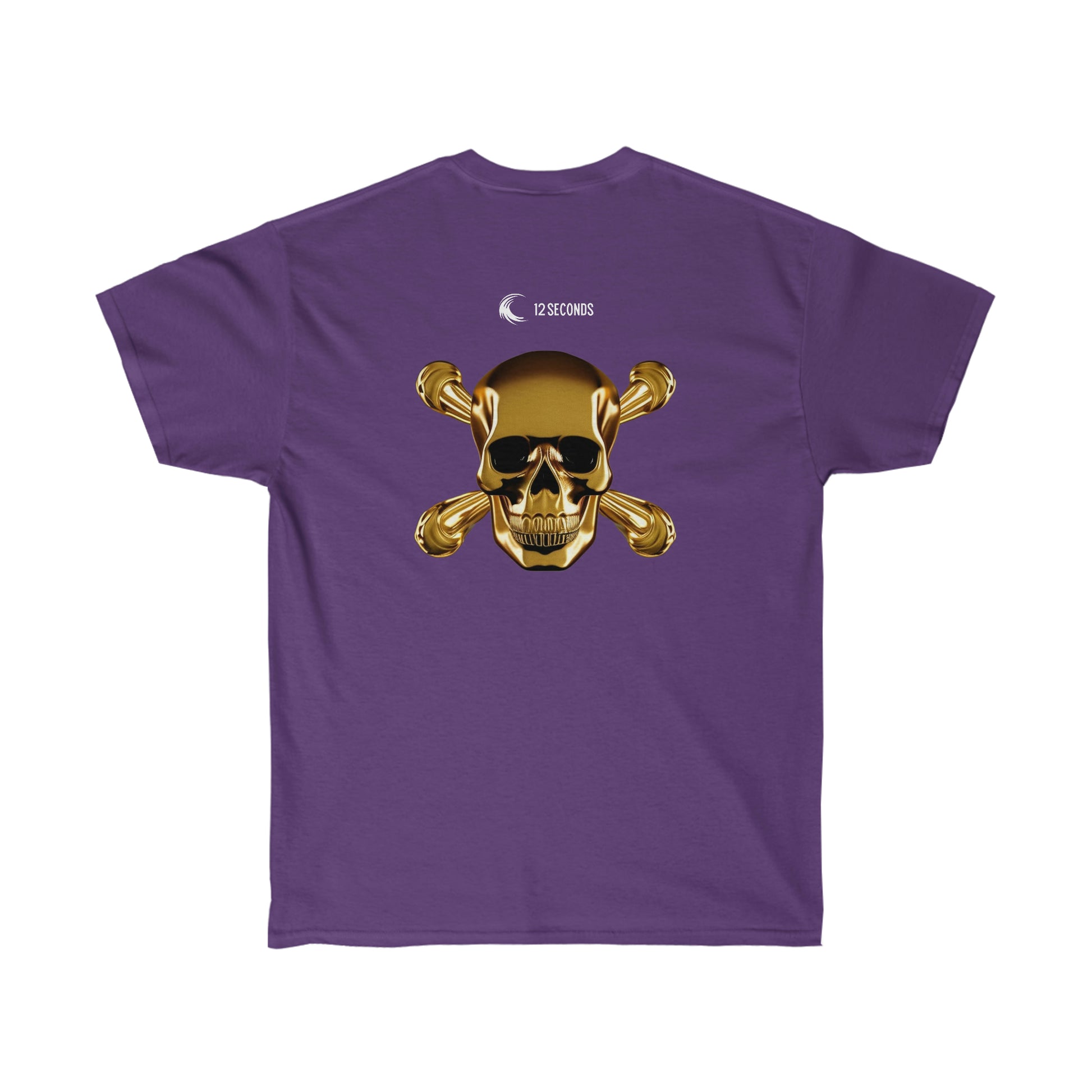 Unisex Ultra Cotton Tee - SKULL & BONES - 12 SECONDS APPAREL