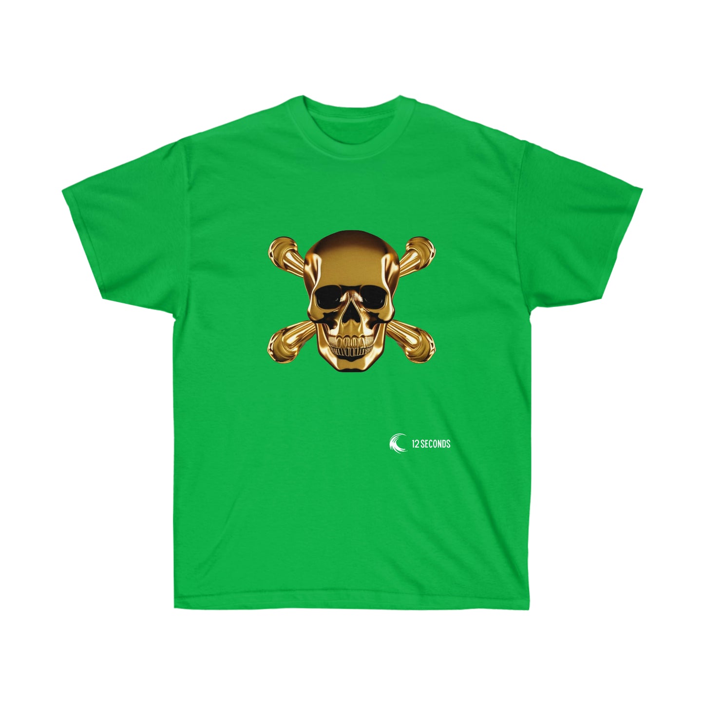 Unisex Ultra Cotton Tee - SKULL & BONES - 12 SECONDS APPAREL