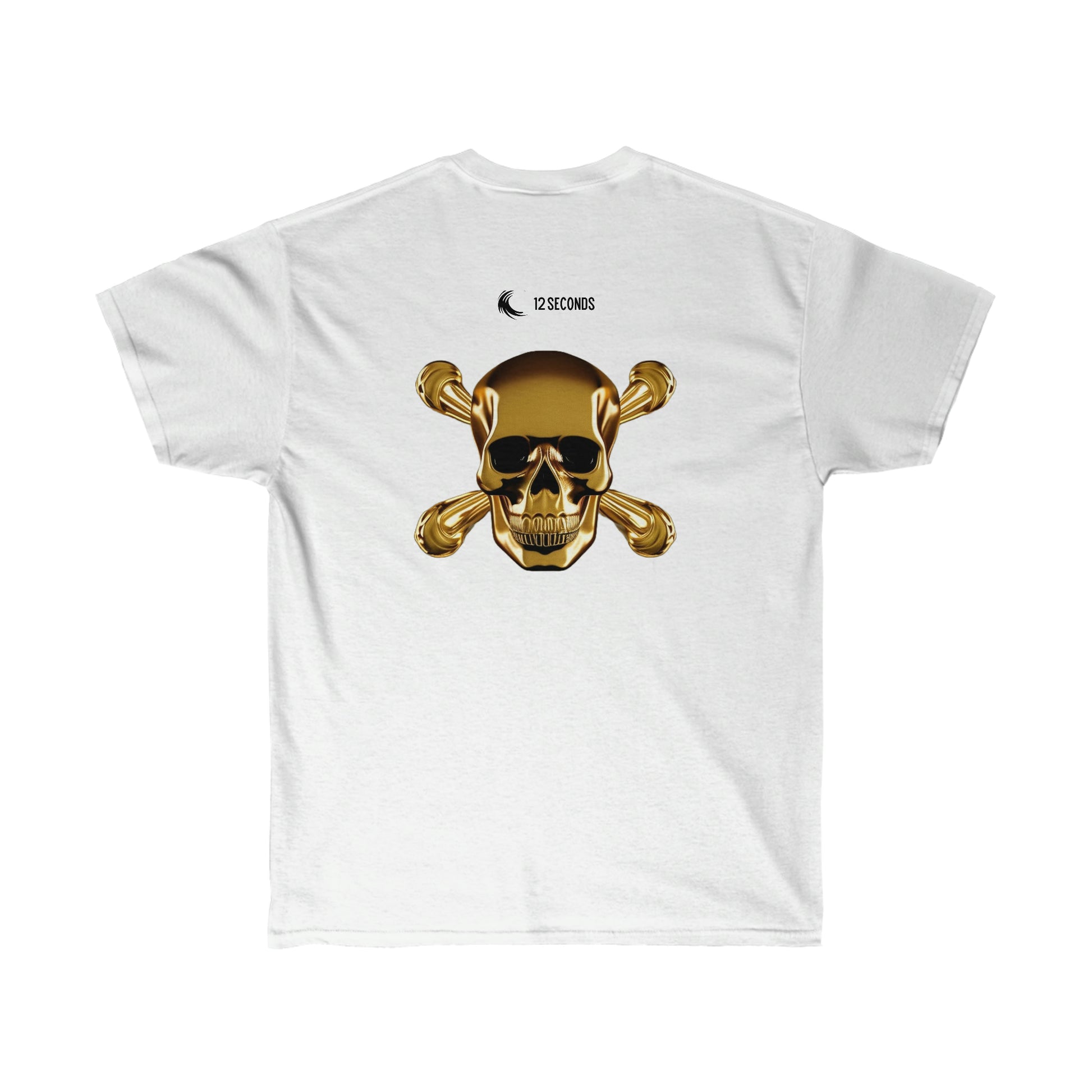 Unisex Ultra Cotton Tee - SKULL & BONES - 12 SECONDS APPAREL