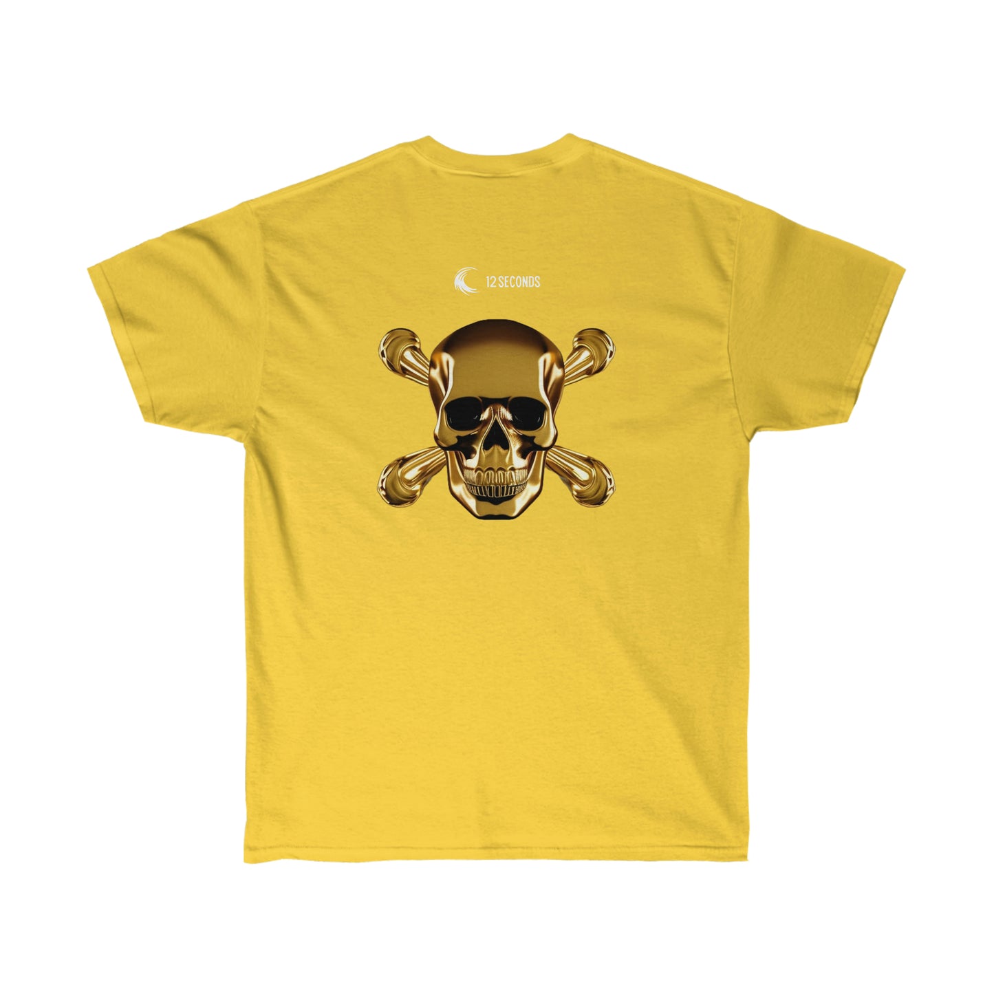 Unisex Ultra Cotton Tee - SKULL & BONES - 12 SECONDS APPAREL