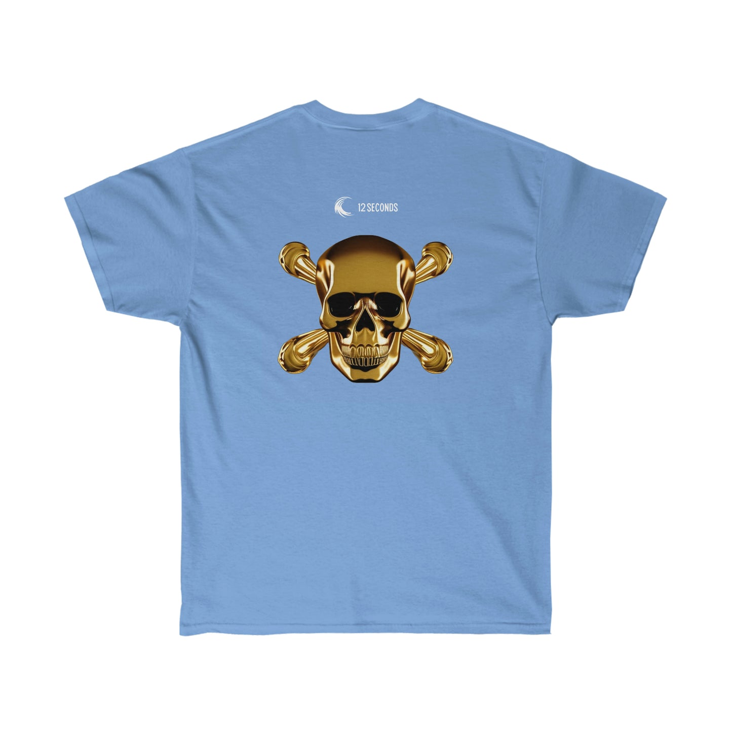 Unisex Ultra Cotton Tee - SKULL & BONES - 12 SECONDS APPAREL