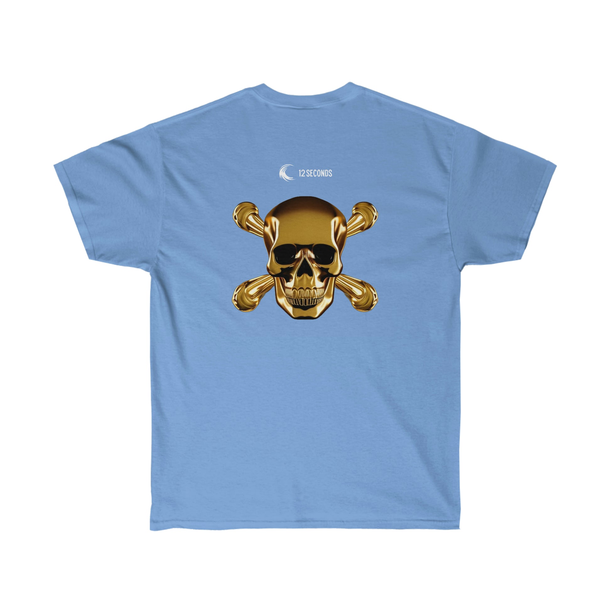 Unisex Ultra Cotton Tee - SKULL & BONES - 12 SECONDS APPAREL