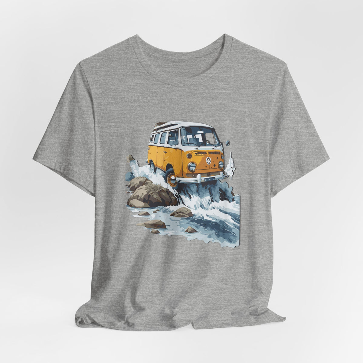 Vintage Camper Van T-Shirt — Road Trip Graphic Tee