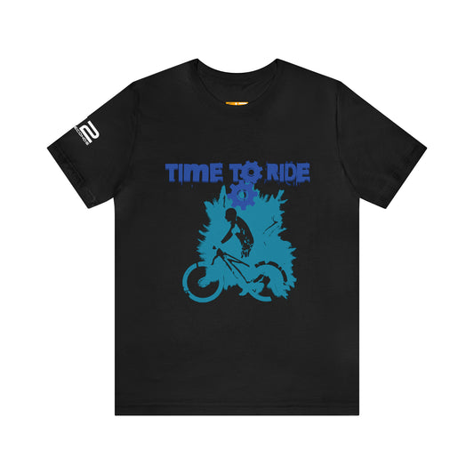 Jersey Short Sleeve Tee - TIME TO RIDE - 12 SECONDS APPAREL
