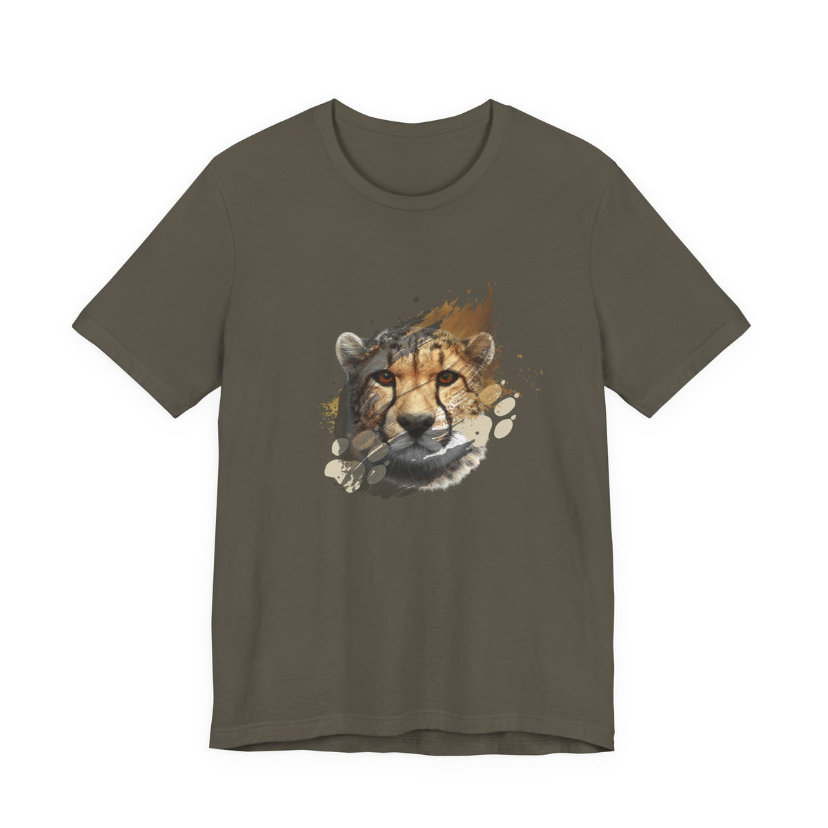 Cheetah Sprint T-Shirt — African Safari Graphic Tee