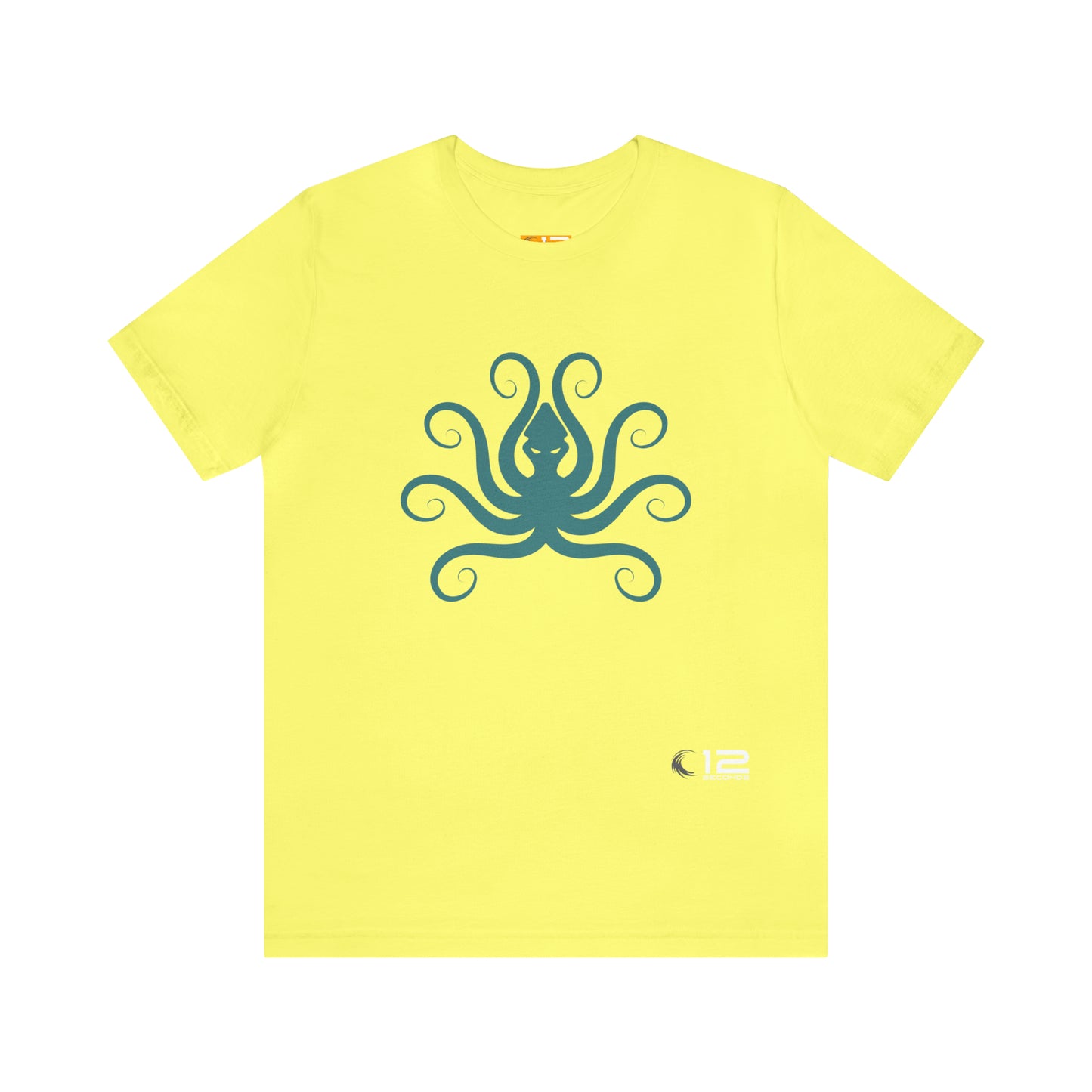 Jersey Short Sleeve Cotton Tee - OCTOPUS - 12 SECONDS APPAREL