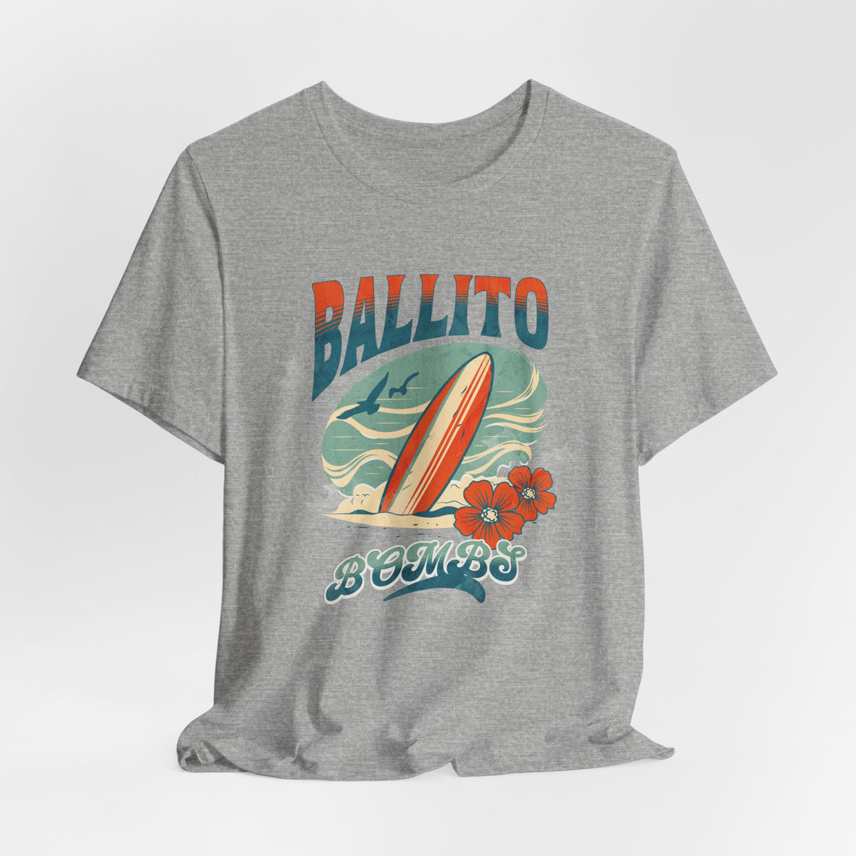 Ballito Bombs Surf T-Shirt — South African Surf Graphic Tee