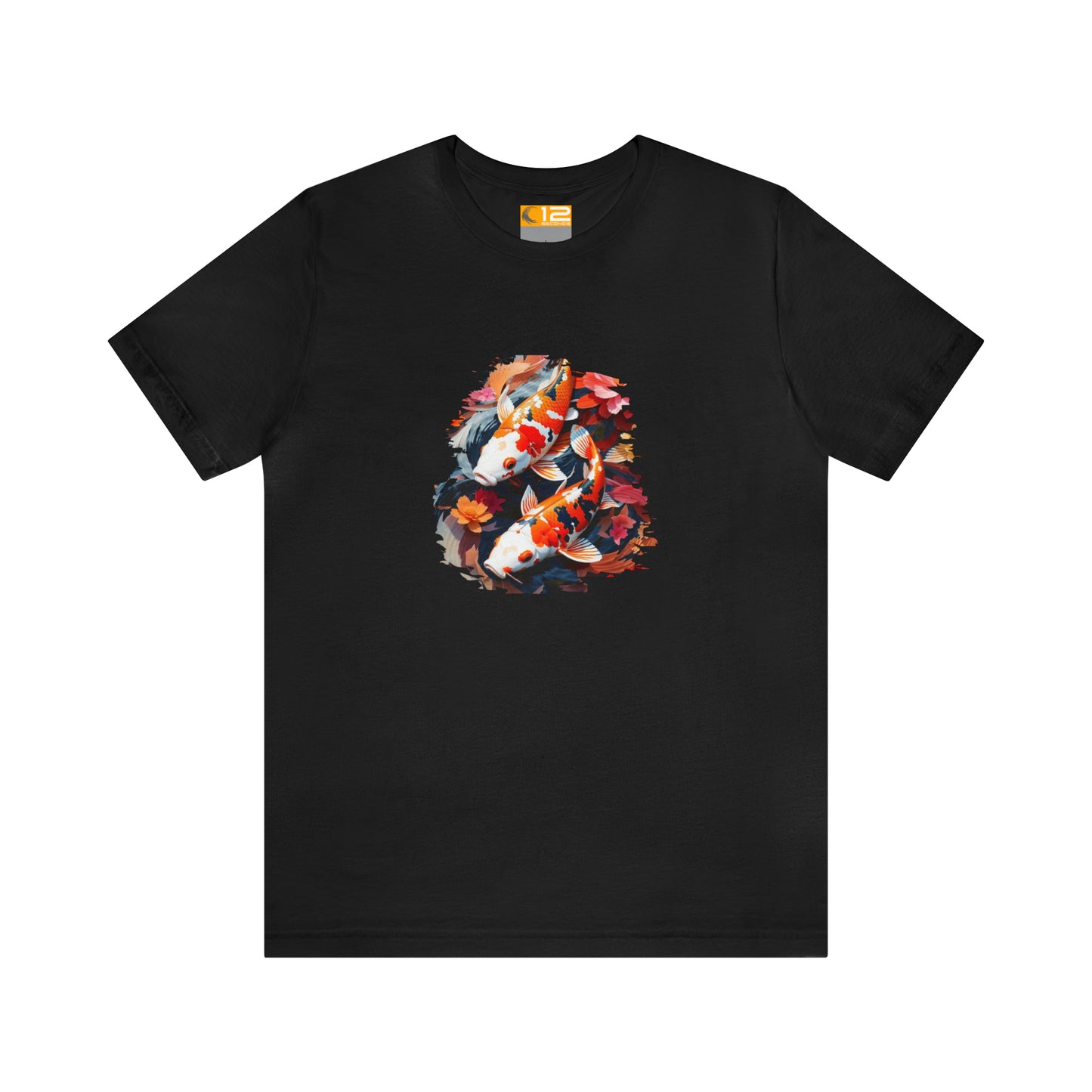 Jersey Short Sleeve Tee - FLORAL KOI - 12 SECONDS APPAREL