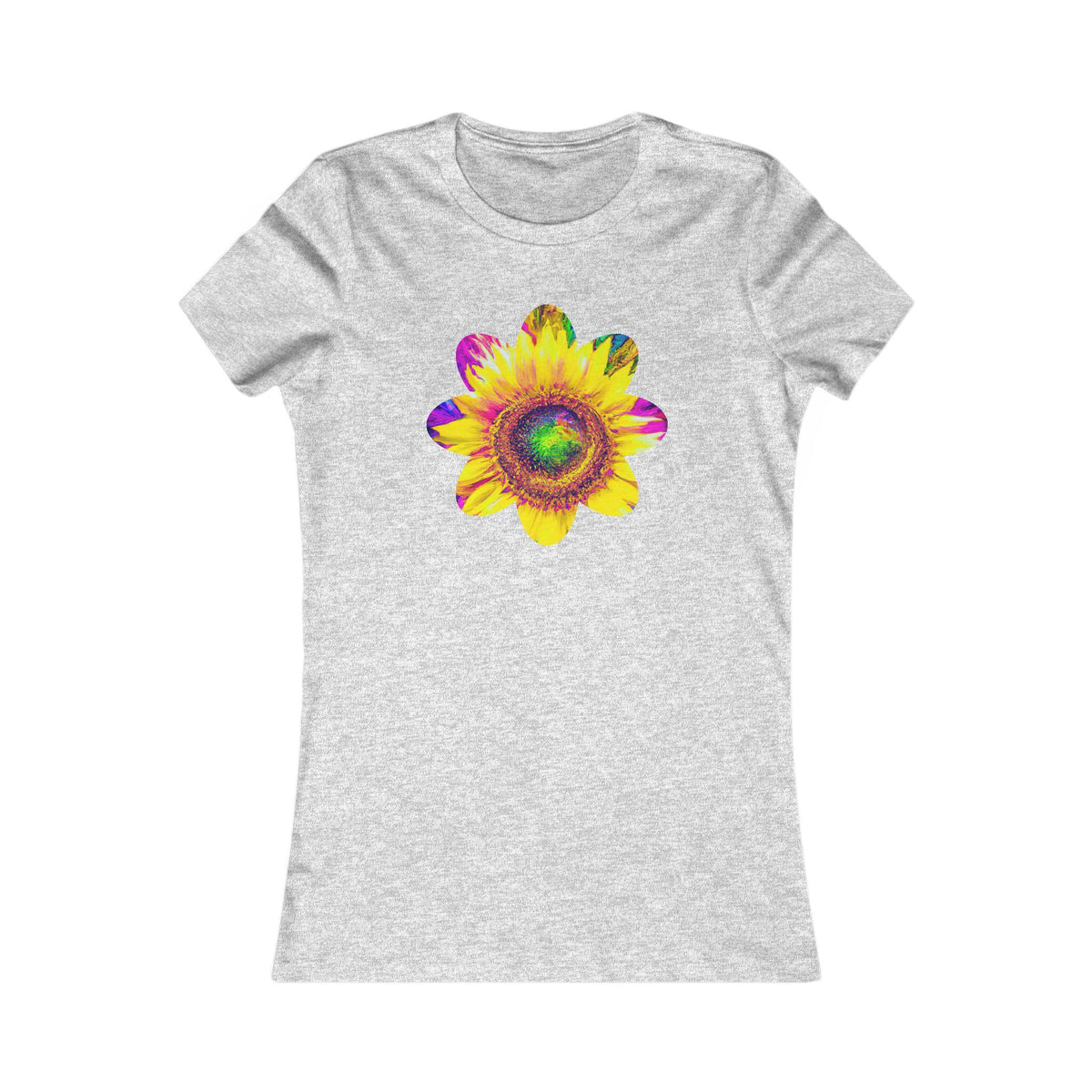Sunflower T-Shirt for Women — Floral Graphic Tee