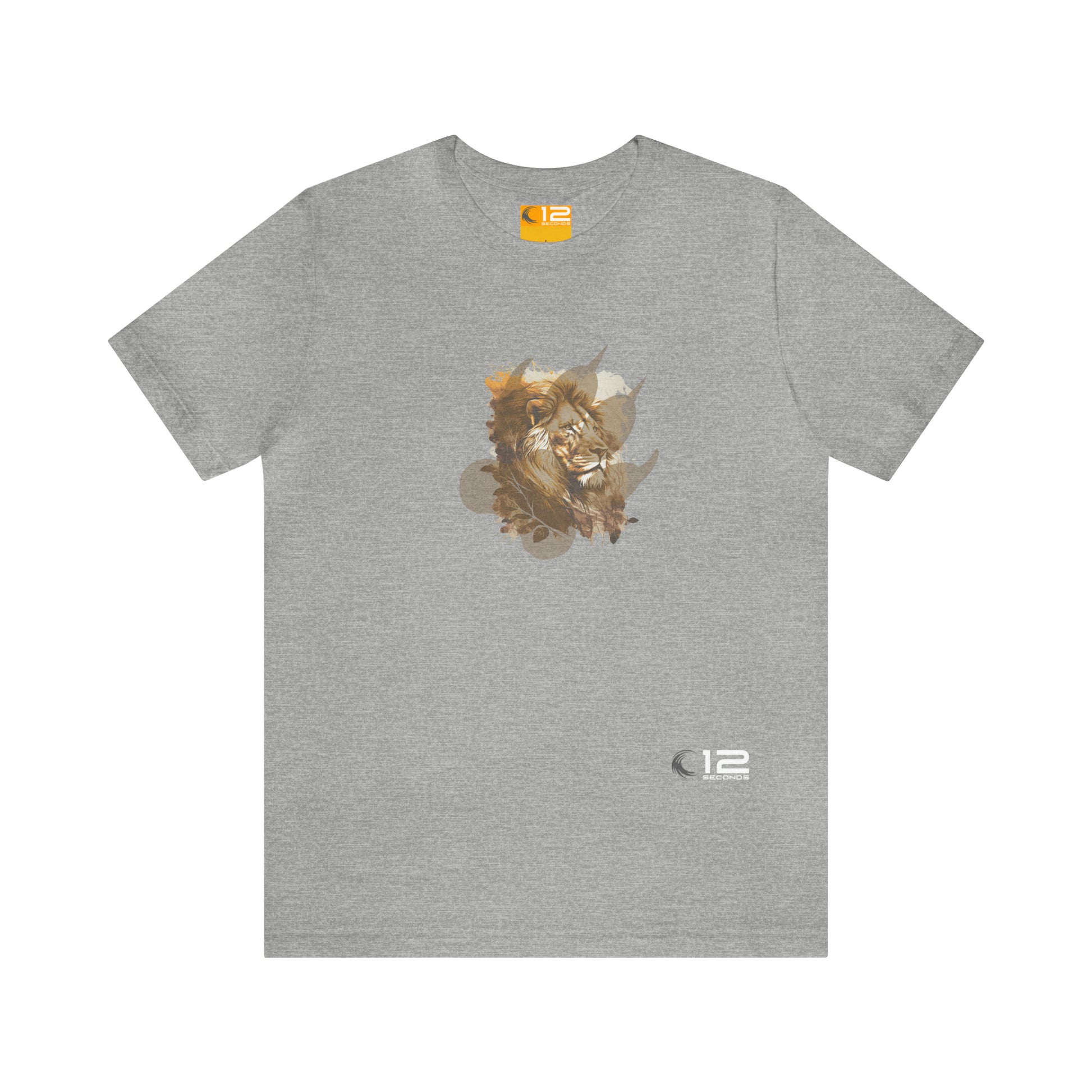 Unisex Jersey Short Sleeve Tee - LION PAW - 12 SECONDS APPAREL