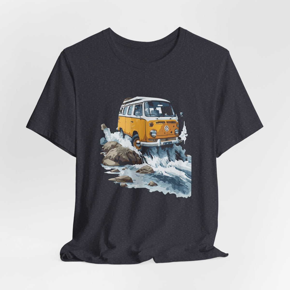 Vintage Camper Van T-Shirt — Road Trip Graphic Tee
