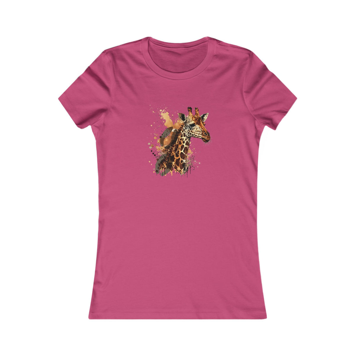 Giraffe T-Shirt for Women — Giraffe Highline Safari Tee