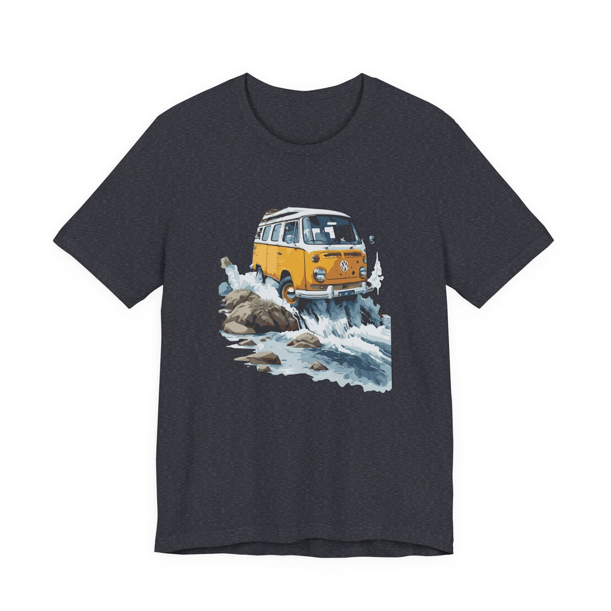 Vintage Camper Van T-Shirt — Road Trip Graphic Tee