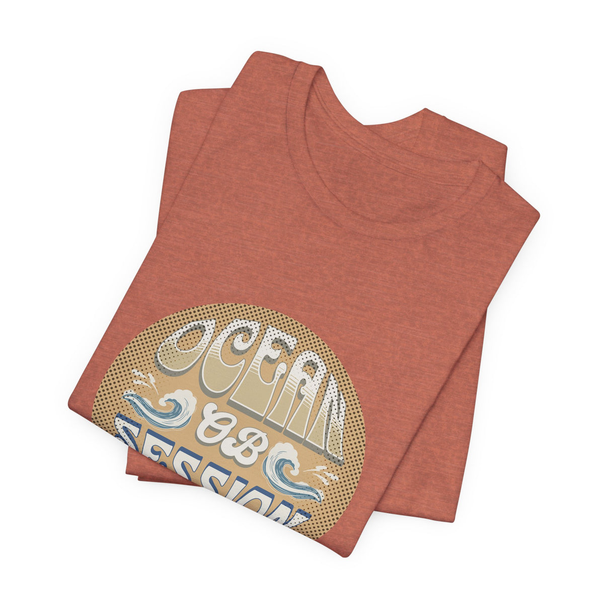 Ocean Obsession Sunset T-Shirt — Surf Graphic Tee
