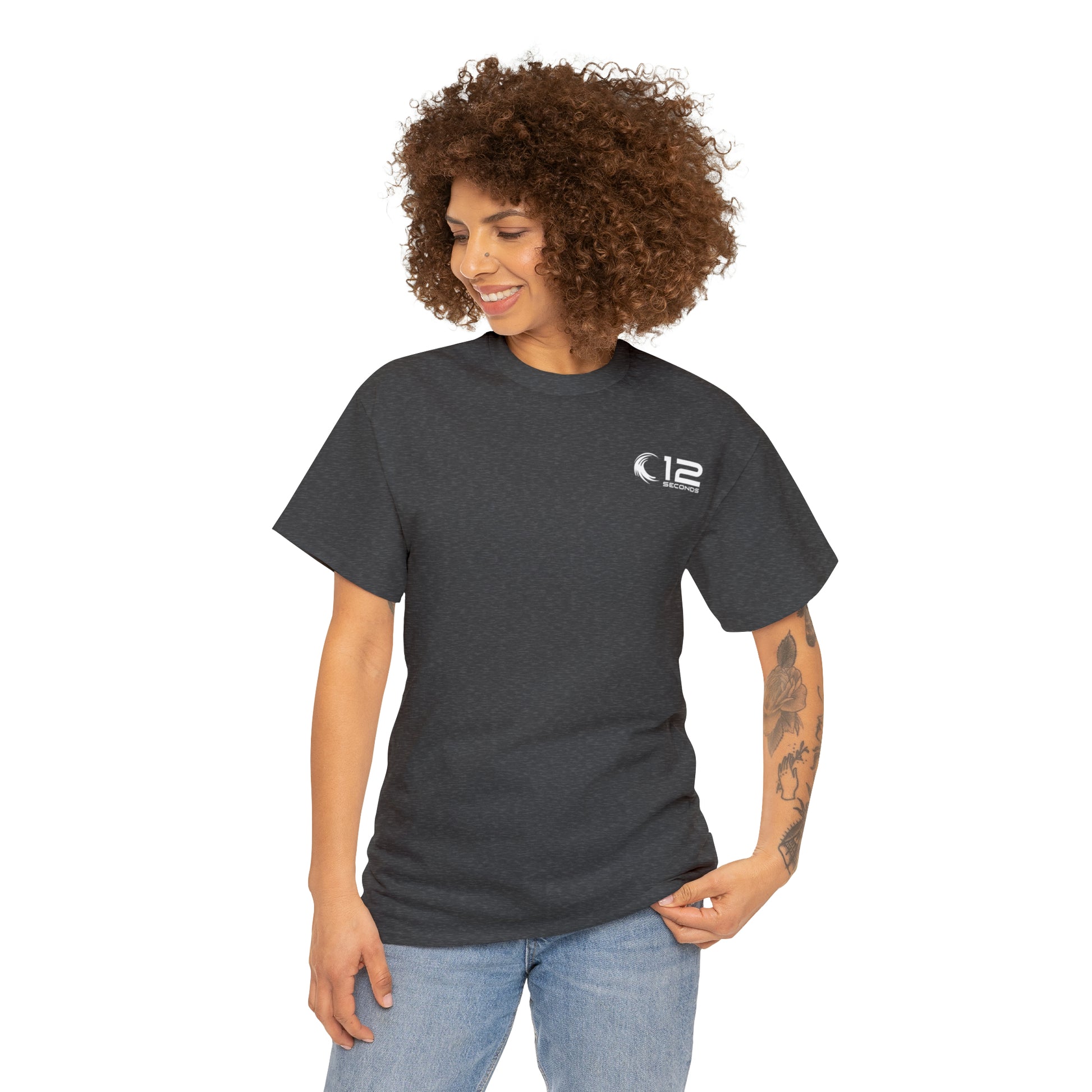 Unisex Heavy Cotton Tee - BAD HARE DAY - 12 SECONDS APPAREL