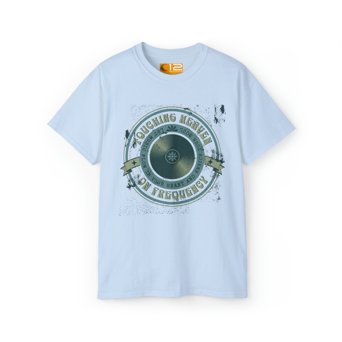 Ultra Cotton Tee - TOUCHING HEAVEN - 12 SECONDS APPAREL