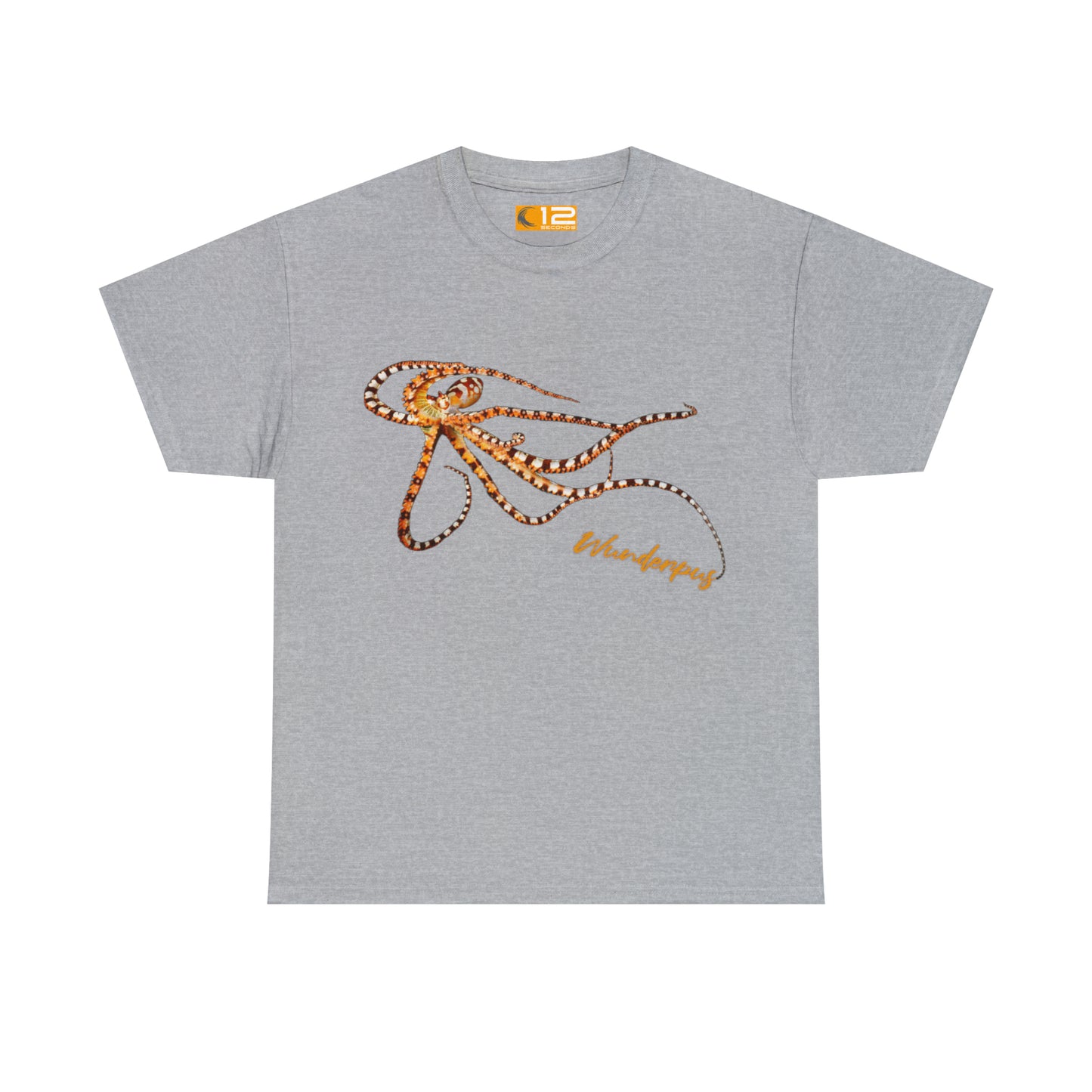 Unisex Heavy Cotton Tee - WUNDERPUS - 12 SECONDS APPAREL