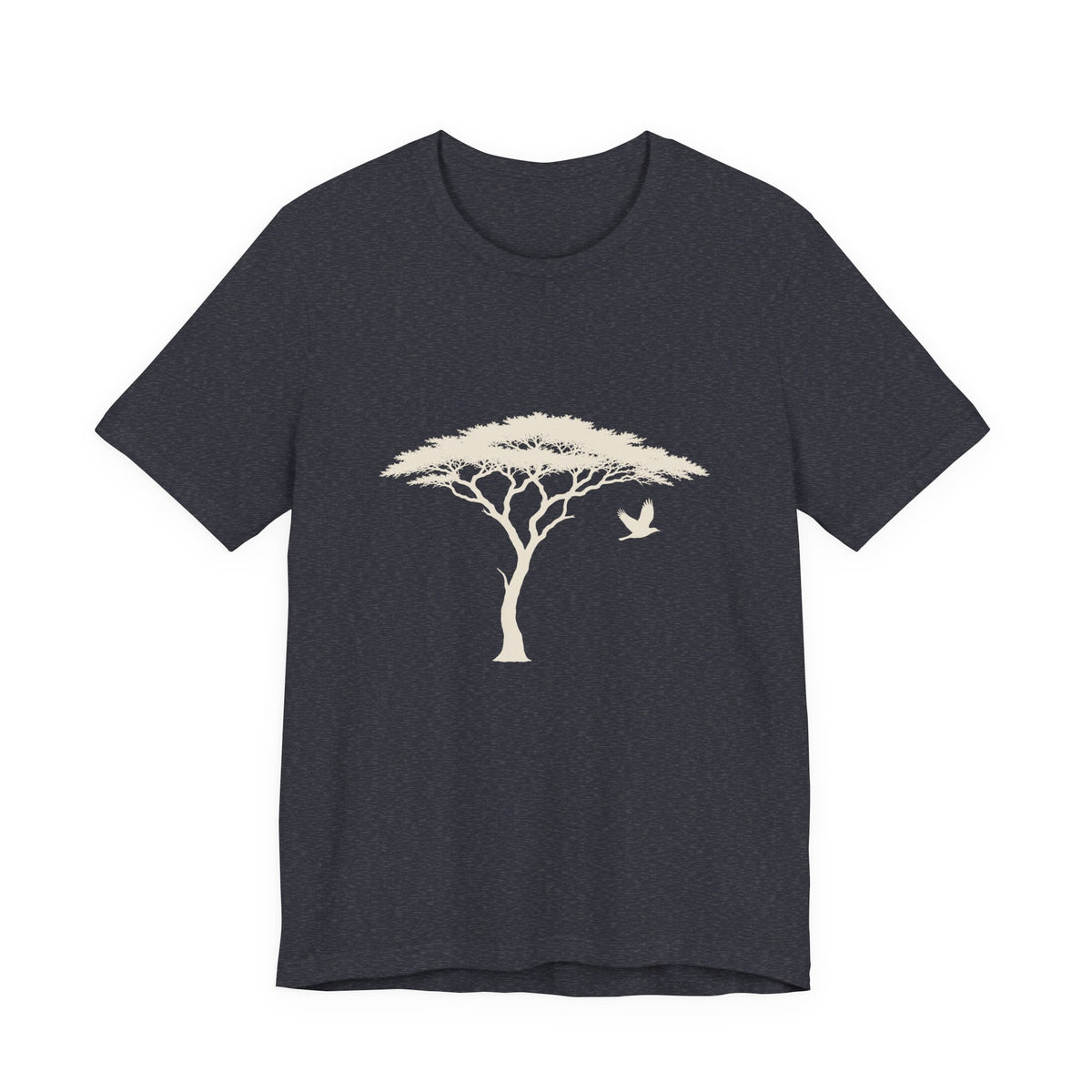 Lone Acacia Tree T-Shirt — African Savanna Graphic Tee