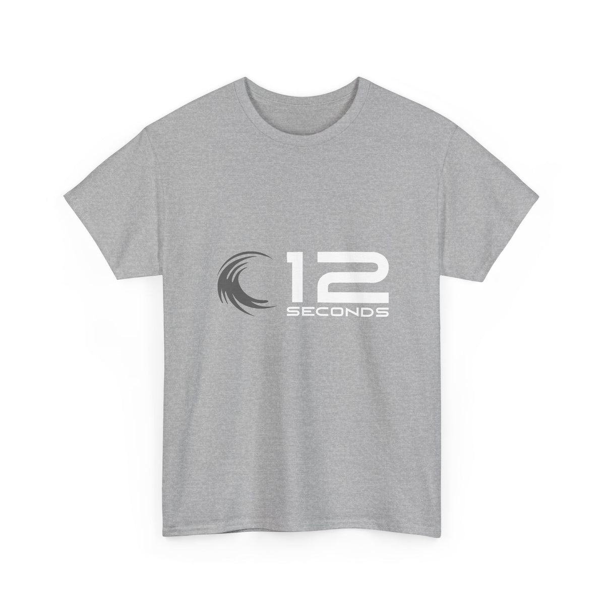12 Seconds Logo T-Shirt — Heavy Cotton Graphic Tee