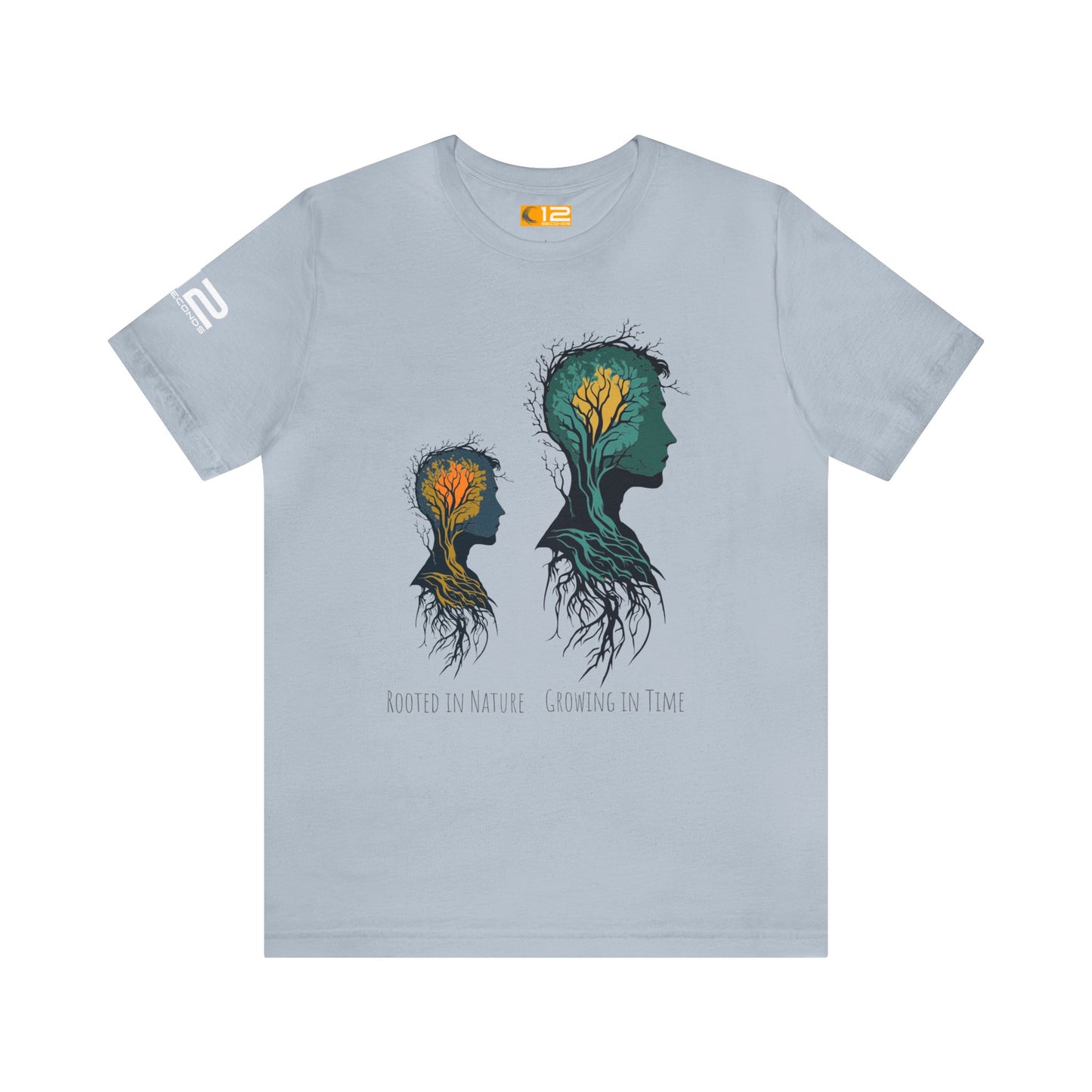Unisex Jersey Short Sleeve Tee - DOUBLE DEEPLY ROOTED - 12 SECONDS APPAREL