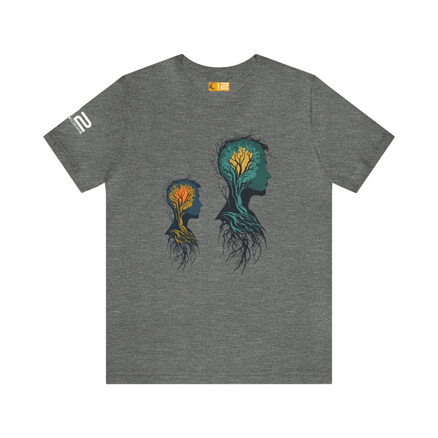 Unisex Jersey Short Sleeve Tee - DOUBLE DEEPLY ROOTED - 12 SECONDS APPAREL