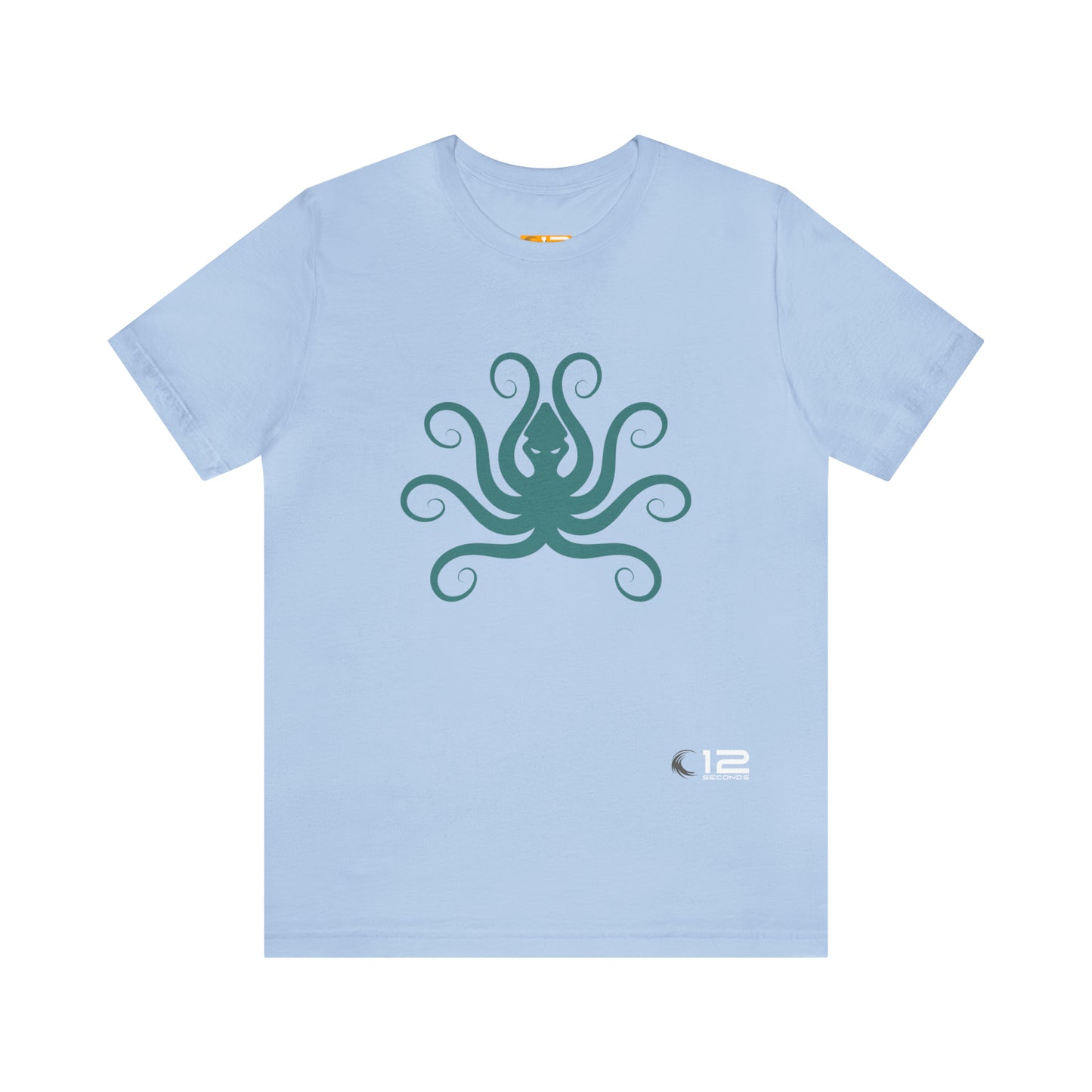 Jersey Short Sleeve Cotton Tee - OCTOPUS - 12 SECONDS APPAREL