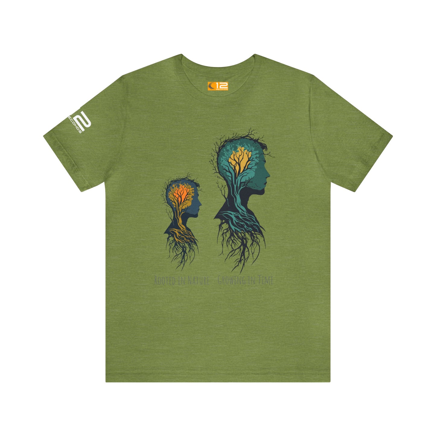 Unisex Jersey Short Sleeve Tee - DOUBLE DEEPLY ROOTED - 12 SECONDS APPAREL