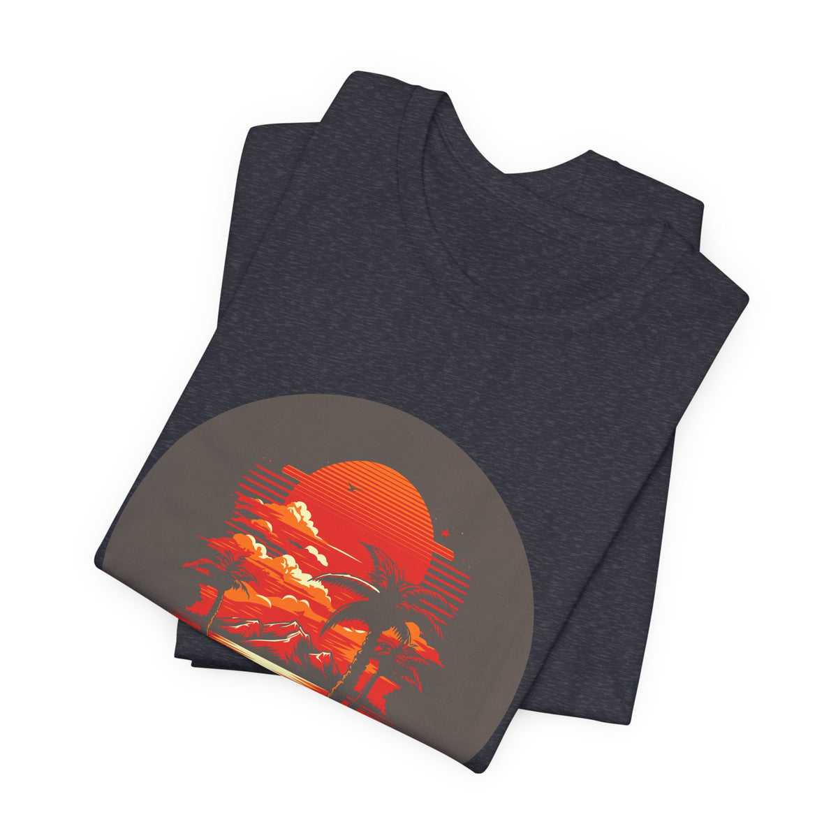 Circle the Sun T-Shirt — Minimal Sun Graphic Tee