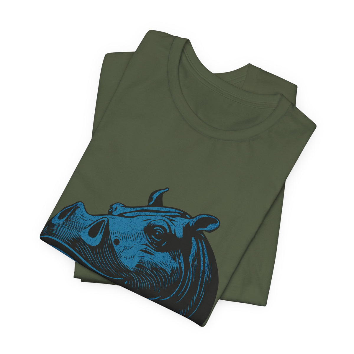 Imvubu Hippo T-Shirt — African Wildlife Graphic Tee