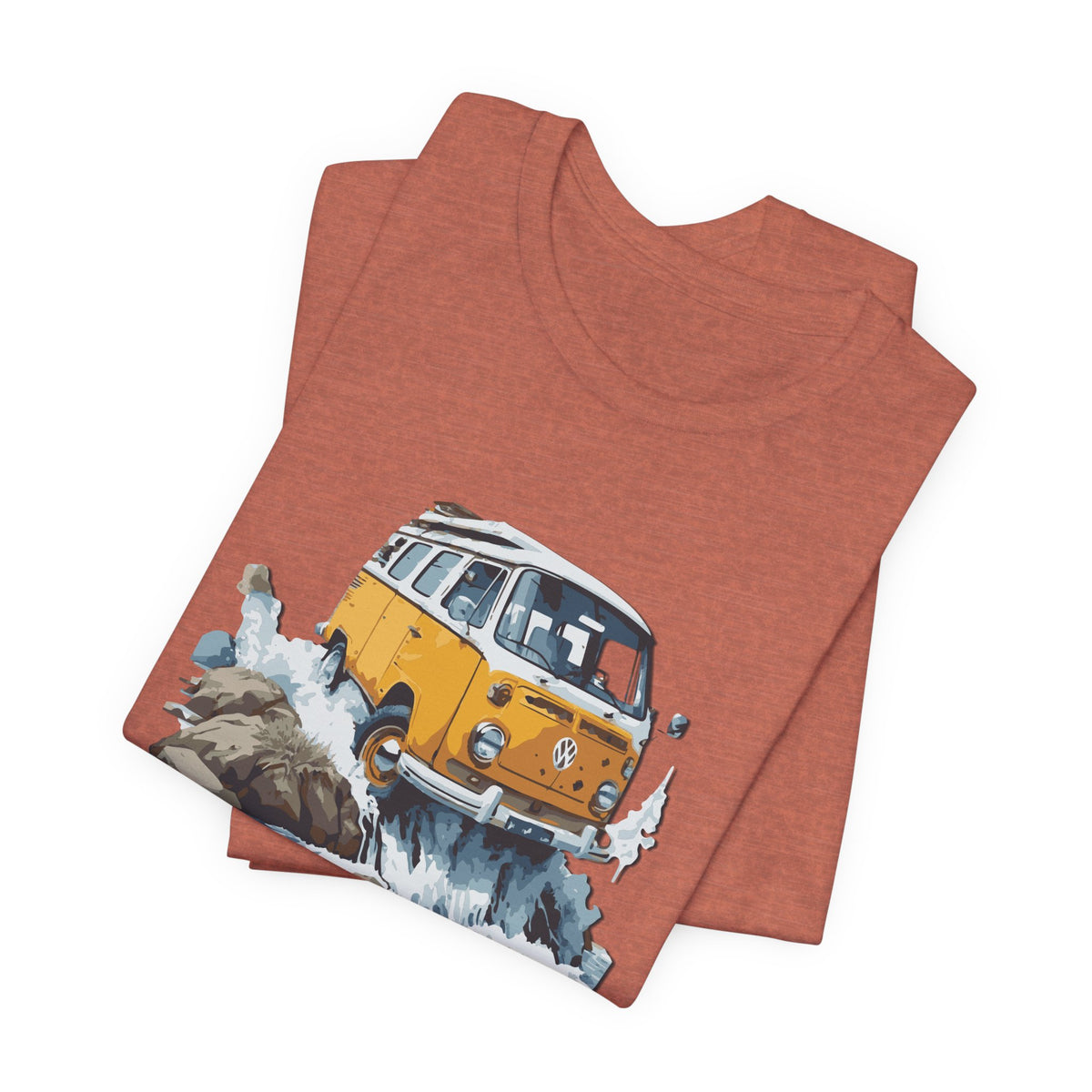Vintage Camper Van T-Shirt — Road Trip Graphic Tee