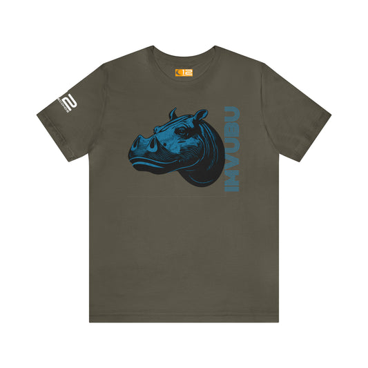Unisex Jersey Short Sleeve Tee - IMVUBU - 12 SECONDS APPAREL