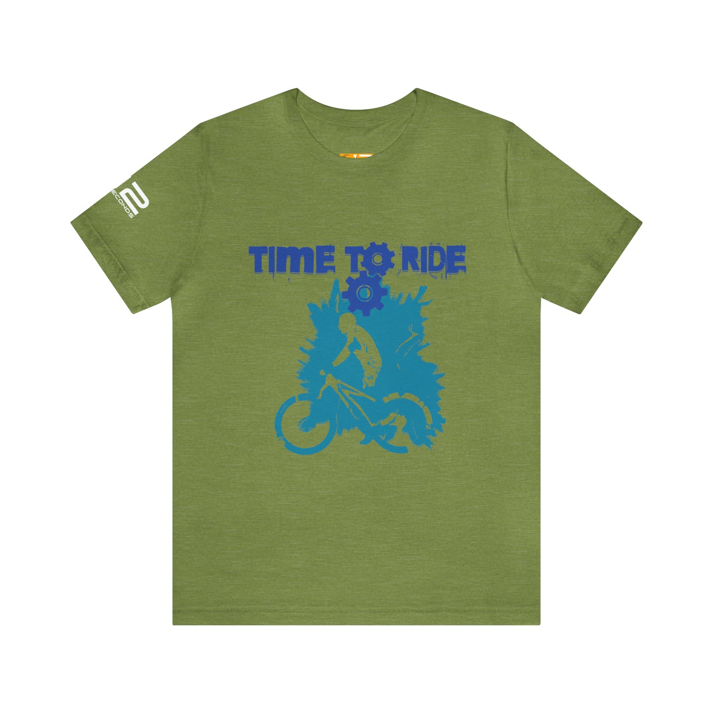 Jersey Short Sleeve Tee - TIME TO RIDE - 12 SECONDS APPAREL