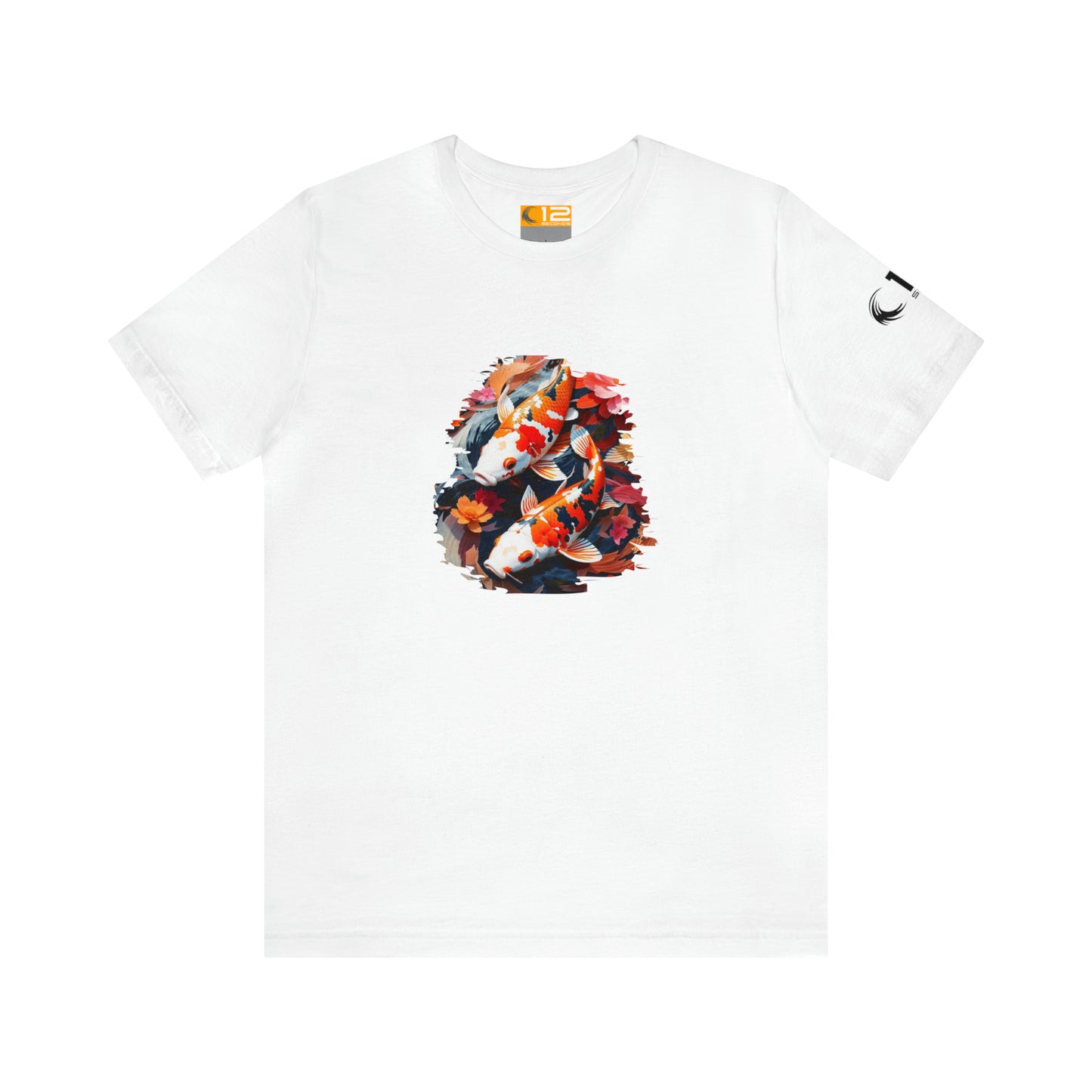Jersey Short Sleeve Tee - FLORAL KOI - 12 SECONDS APPAREL