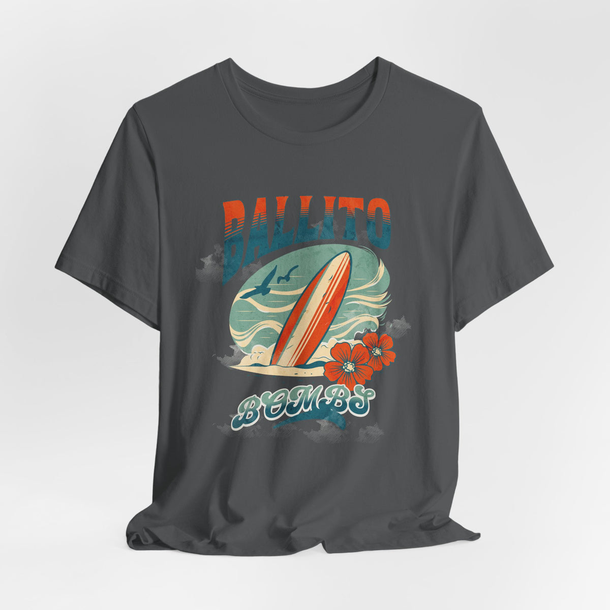 Ballito Bombs Surf T-Shirt — South African Surf Graphic Tee