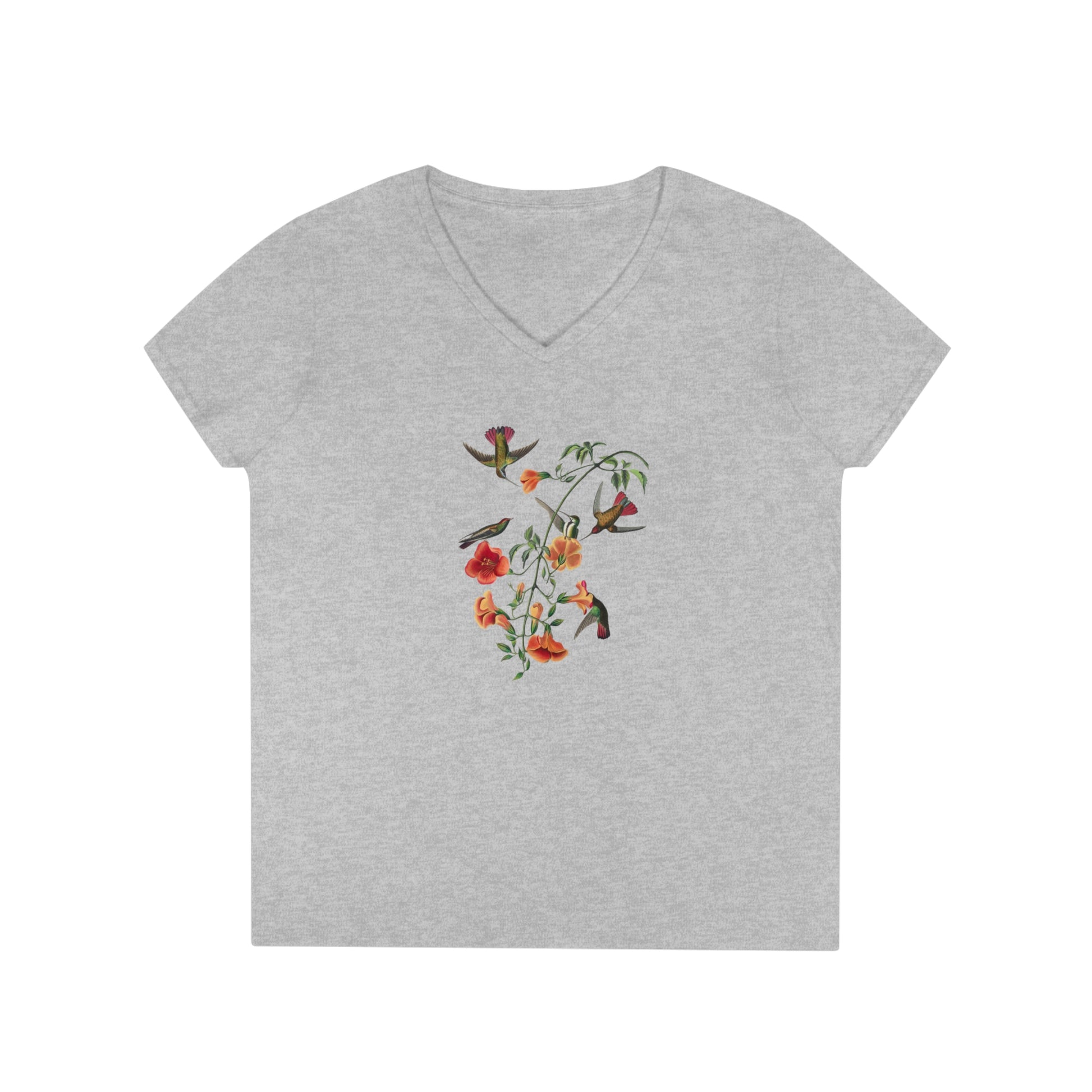 Ladies' V-Neck T-Shirt - SUNBIRDS - 12 SECONDS APPAREL