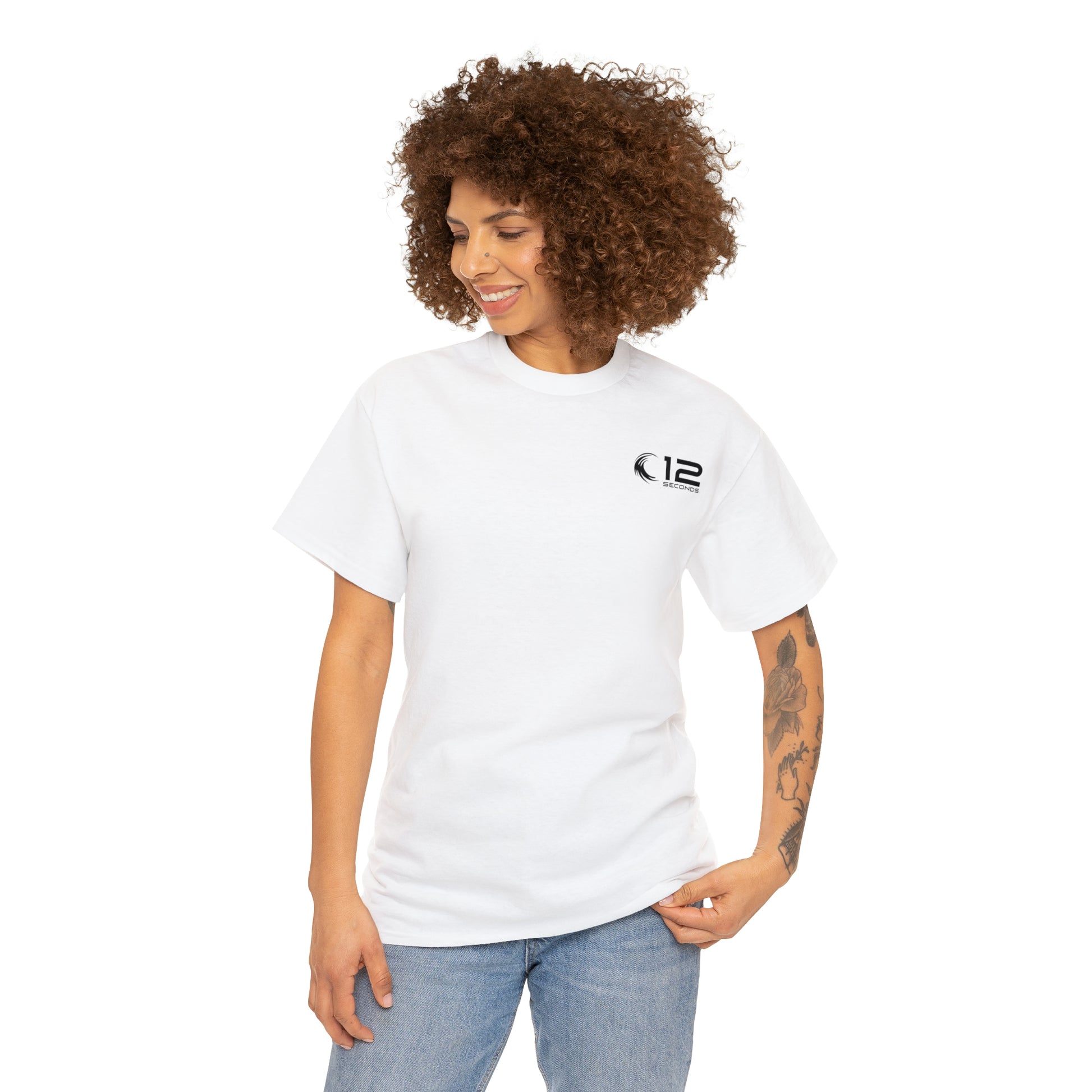 Unisex Heavy Cotton Tee - BAD HARE DAY - 12 SECONDS APPAREL