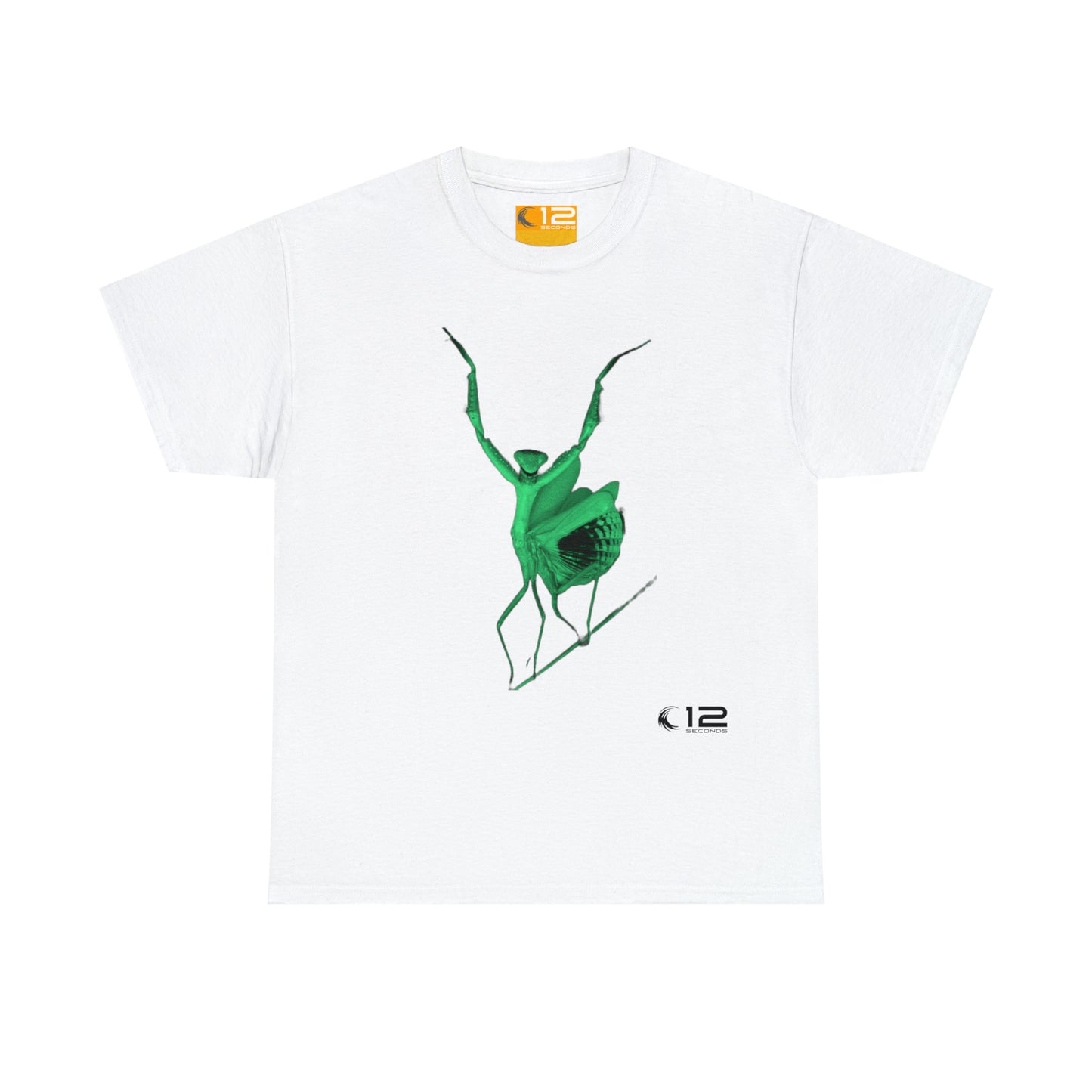 Heavy Cotton Tee - PRAYING MANTIS - 12 SECONDS APPAREL