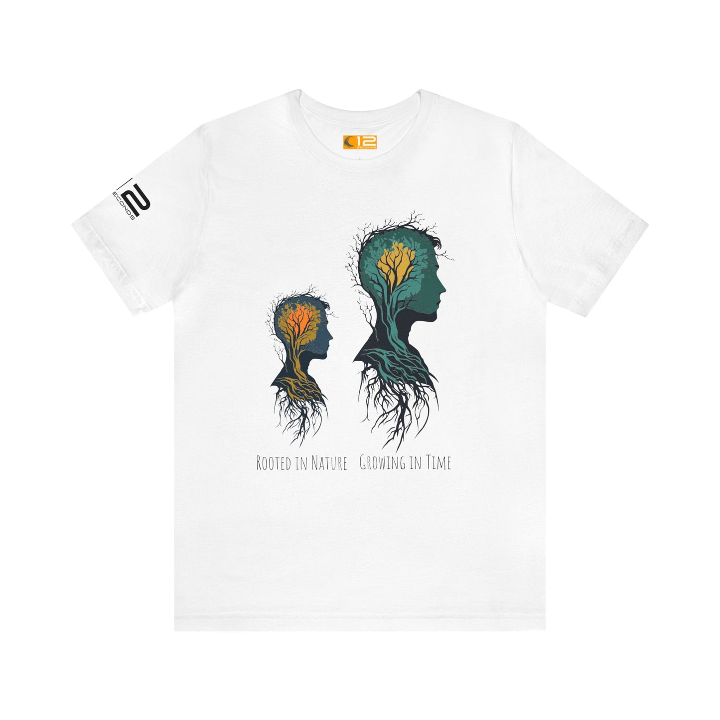 Unisex Jersey Short Sleeve Tee - DOUBLE DEEPLY ROOTED - 12 SECONDS APPAREL