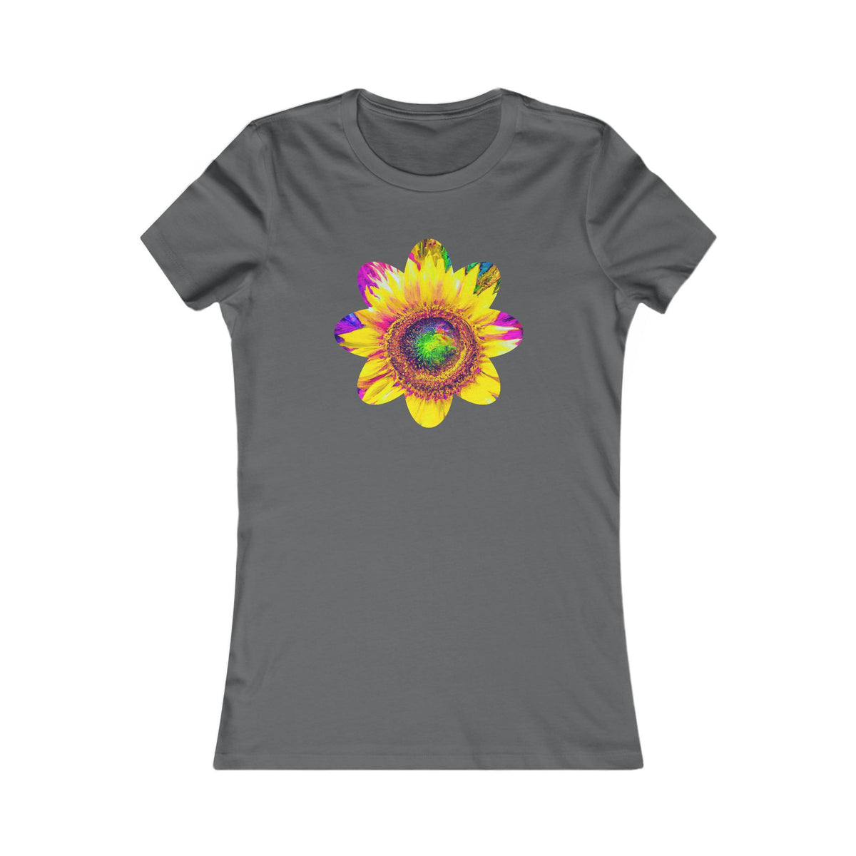 Sunflower T-Shirt for Women — Floral Graphic Tee