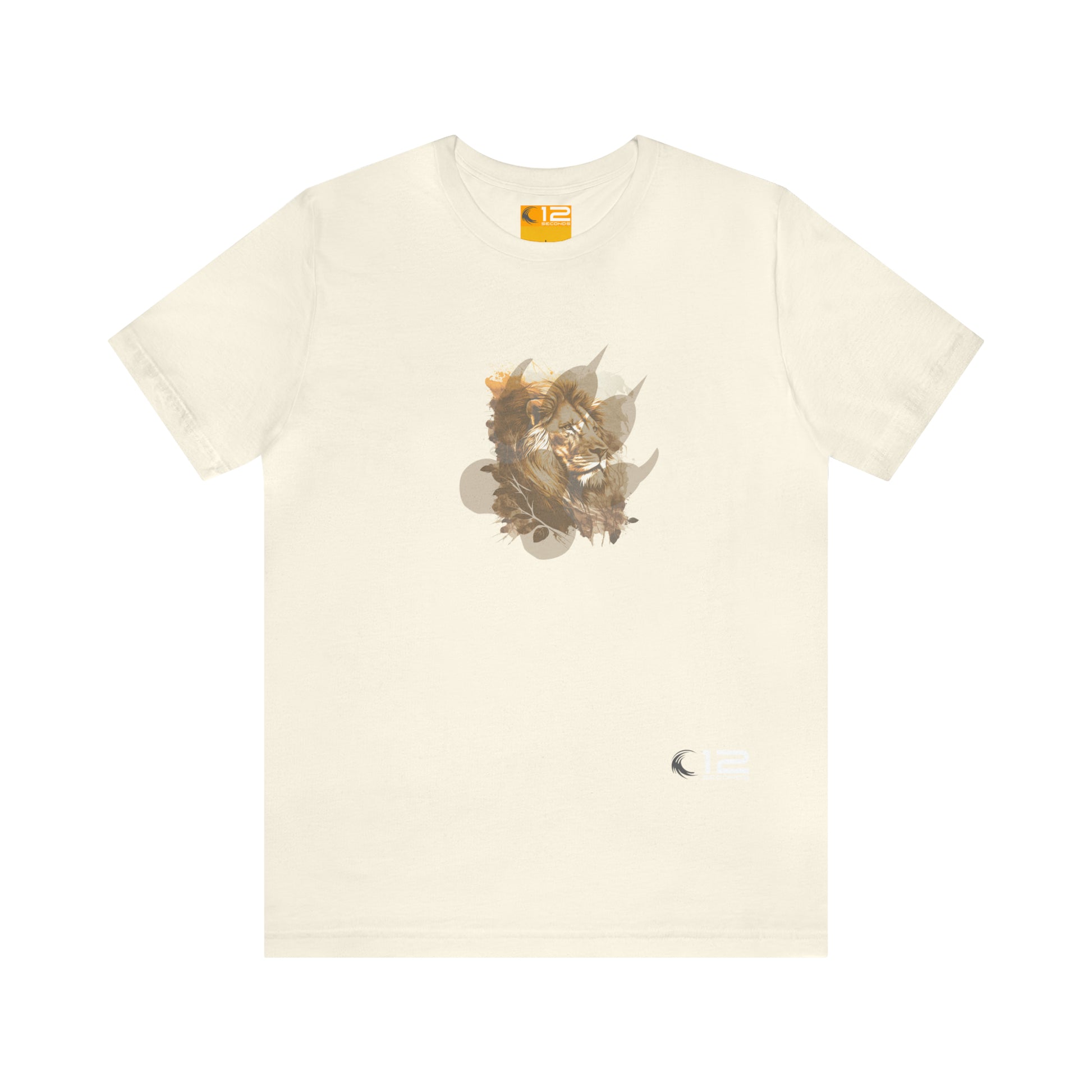 Unisex Jersey Short Sleeve Tee - LION PAW - 12 SECONDS APPAREL