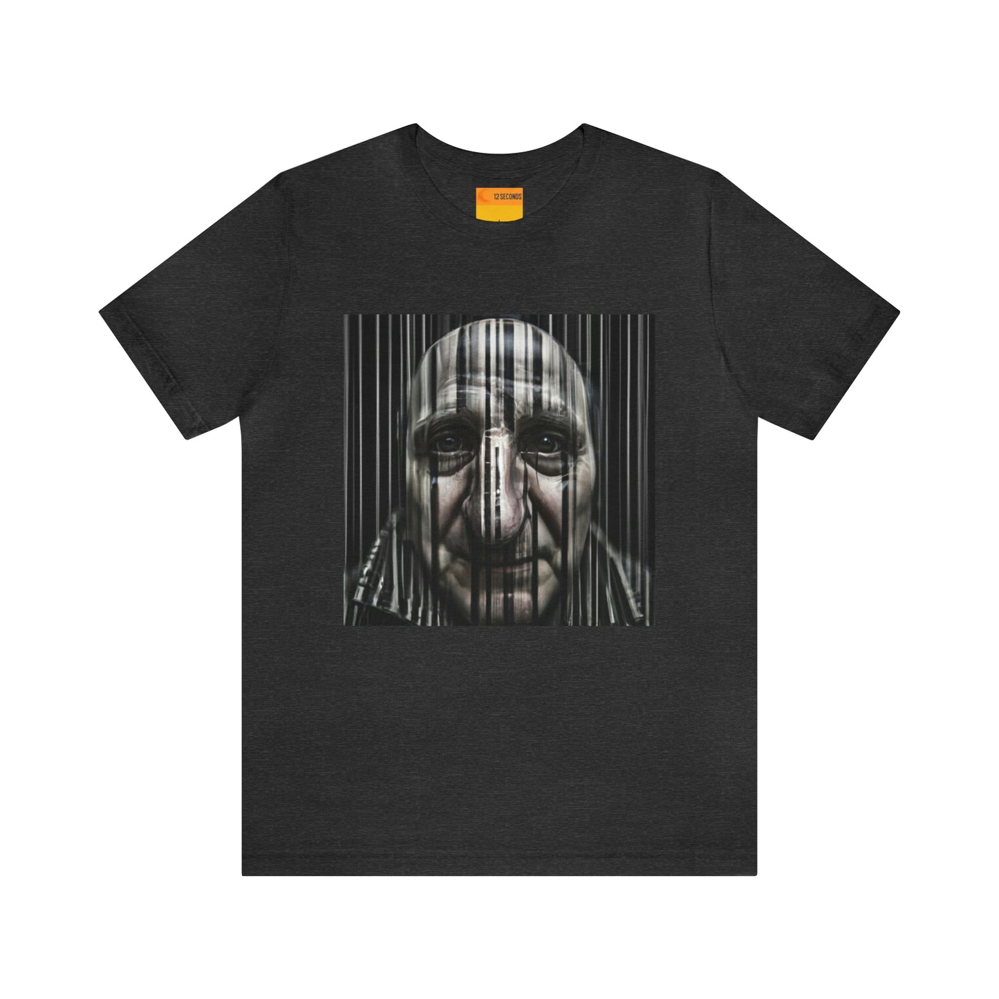 Jersey Short Sleeve Cotton Tee - BEHIND BARCODES - 12 SECONDS APPAREL