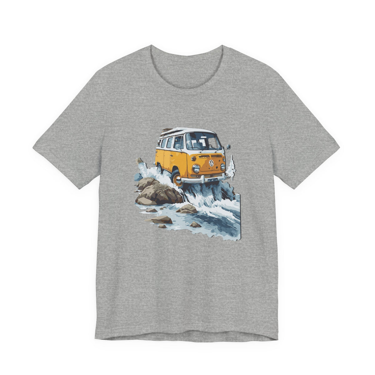 Vintage Camper Van T-Shirt — Road Trip Graphic Tee