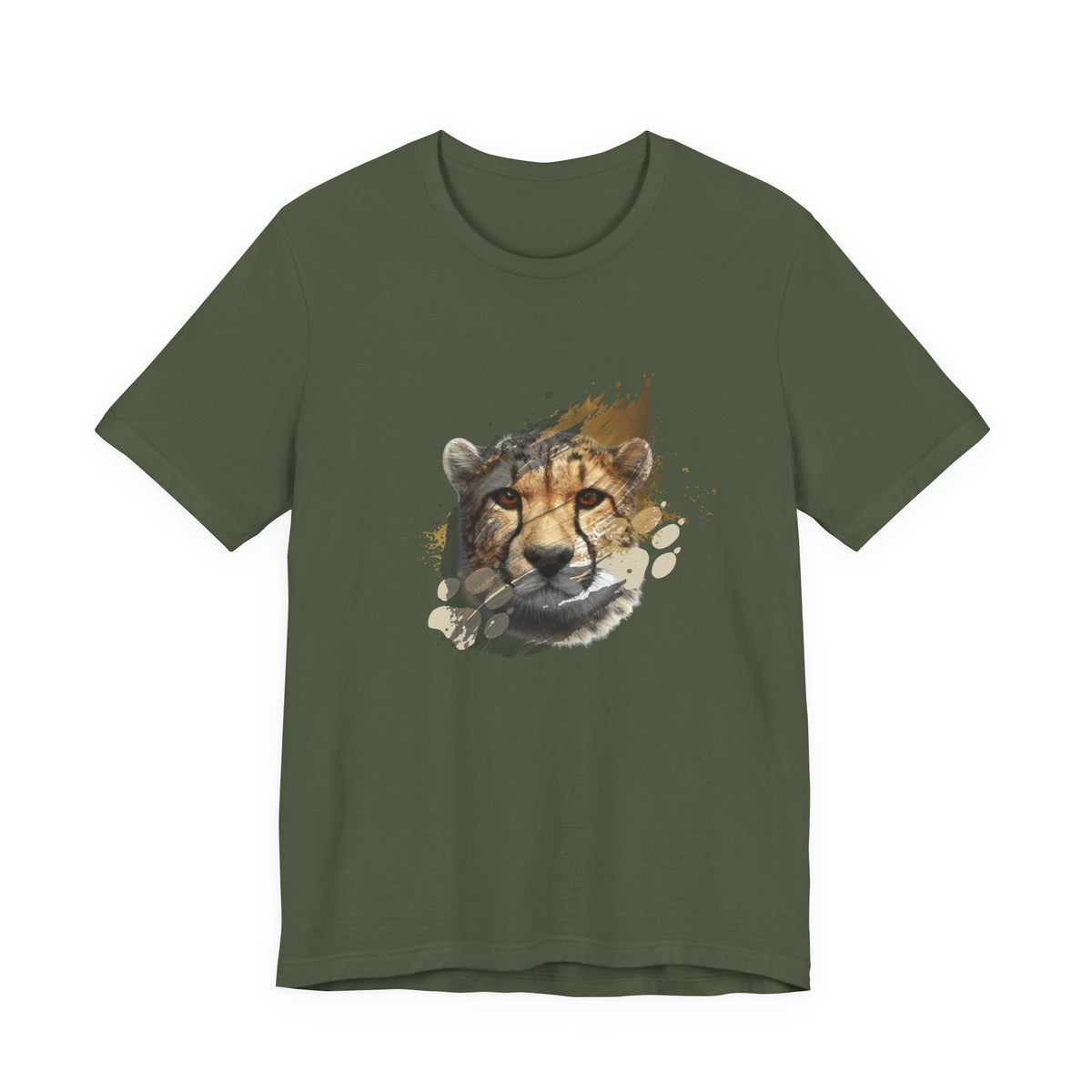 Cheetah Sprint T-Shirt — African Safari Graphic Tee