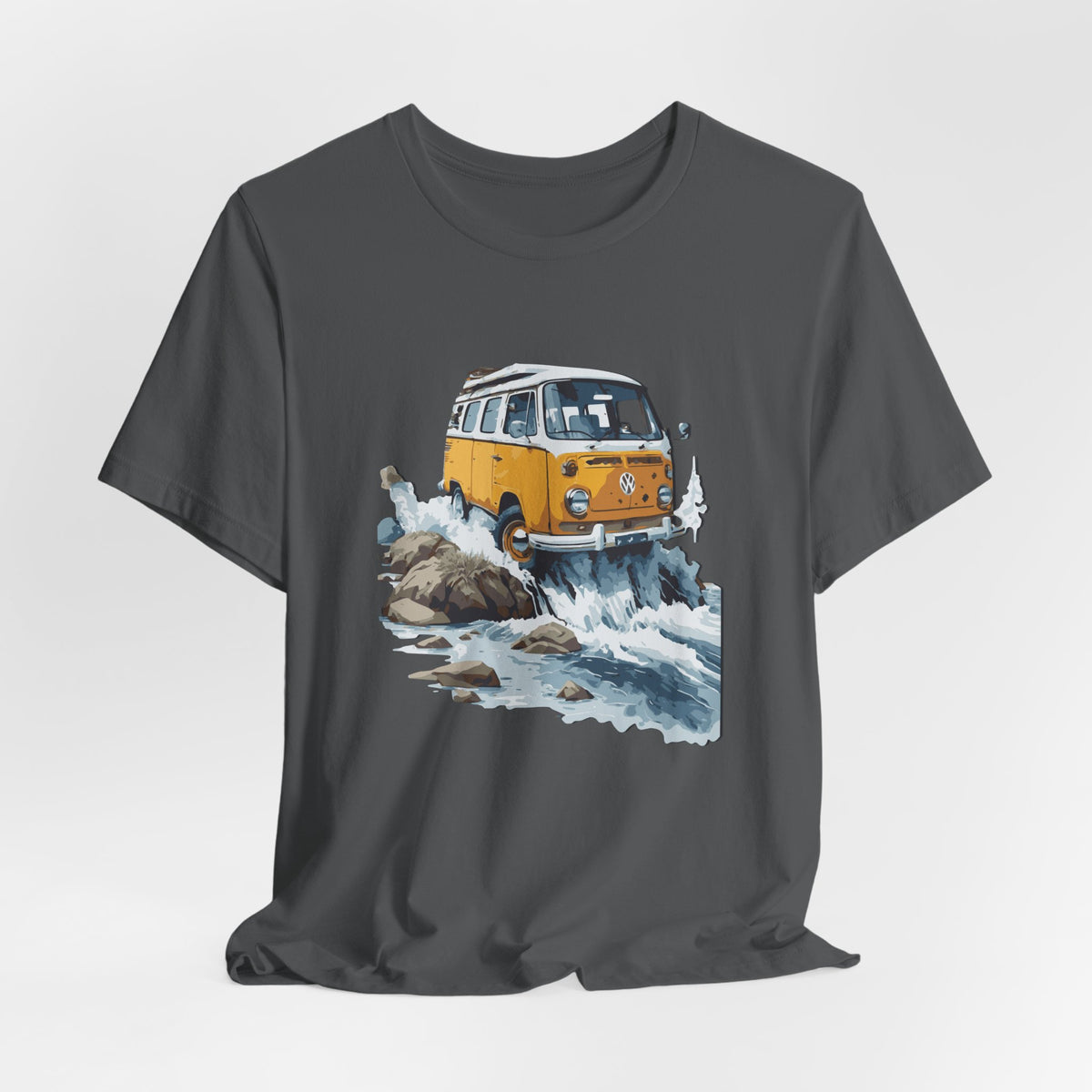 Vintage Camper Van T-Shirt — Road Trip Graphic Tee