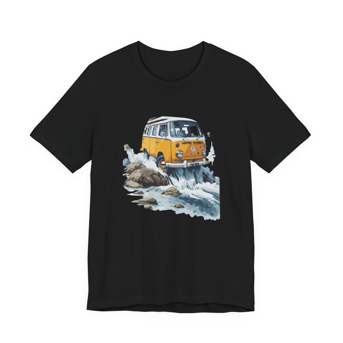 Vintage Camper Van T-Shirt — Road Trip Graphic Tee