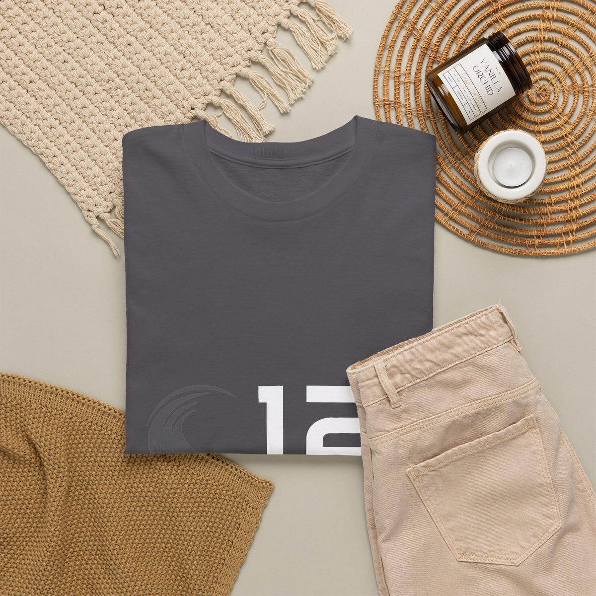 12 Seconds Logo T-Shirt — Heavy Cotton Graphic Tee