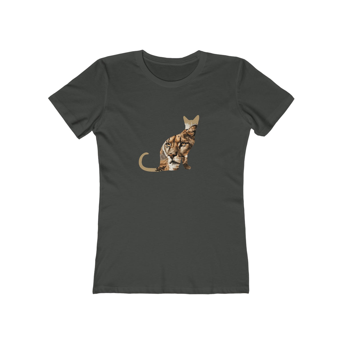 Lioness T-Shirt for Women — African Safari Boyfriend Tee