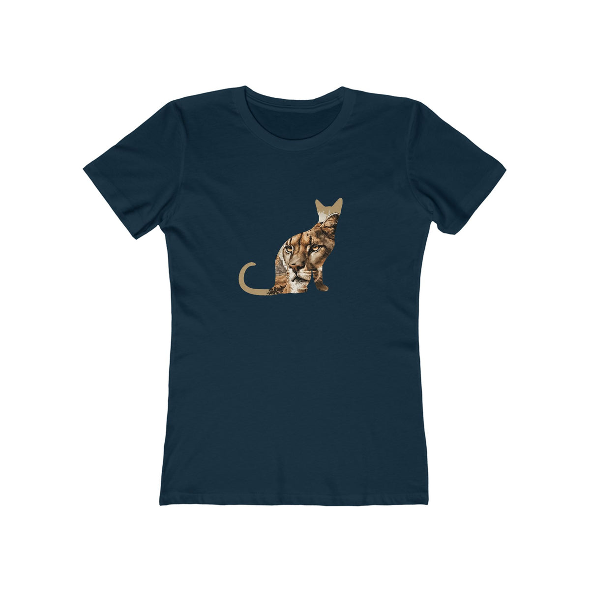 Lioness T-Shirt for Women — African Safari Boyfriend Tee